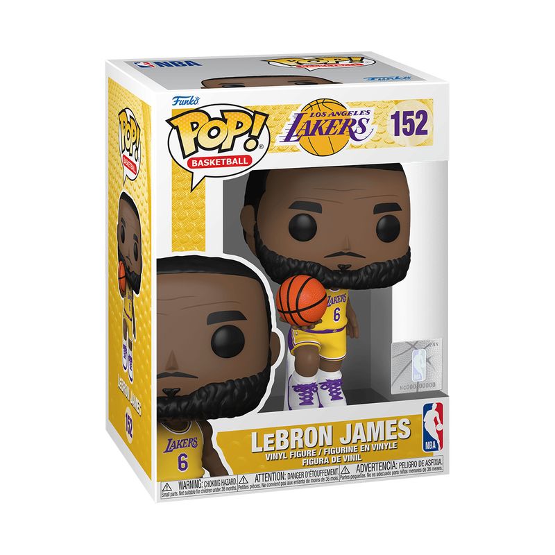 Funko Pop - Vinilinė figūrėlė NBA Lakers LeBron James #6