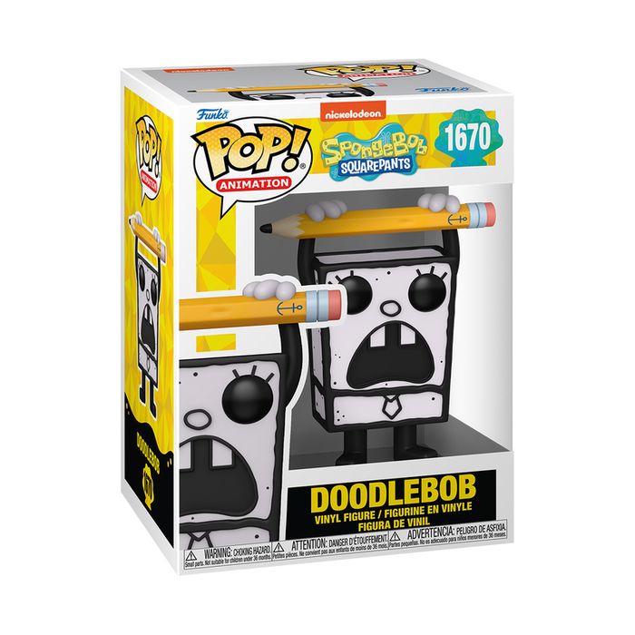 SpongeBob SquarePants – Vinilinė figūrėlė Doodlebob, Funko Pop
