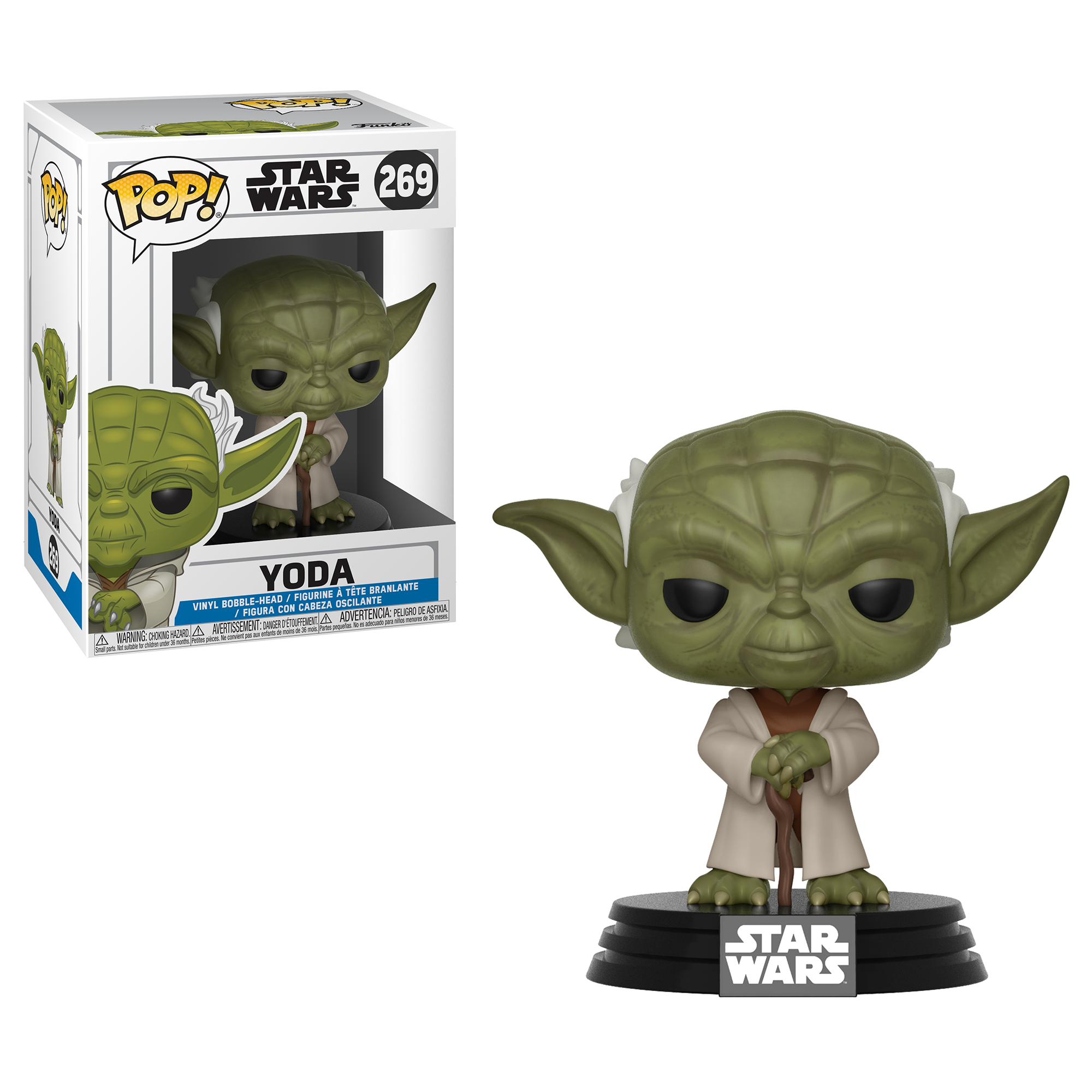 Star Wars – Vinilinė figūrėlė Clone Wars - Yoda, Funko Pop