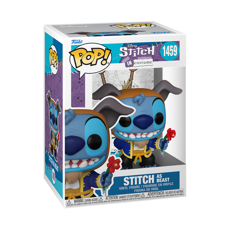 Lilo and Stitch – Vinilinė figūrėlė Stitch, Beast Costume, Funko Pop