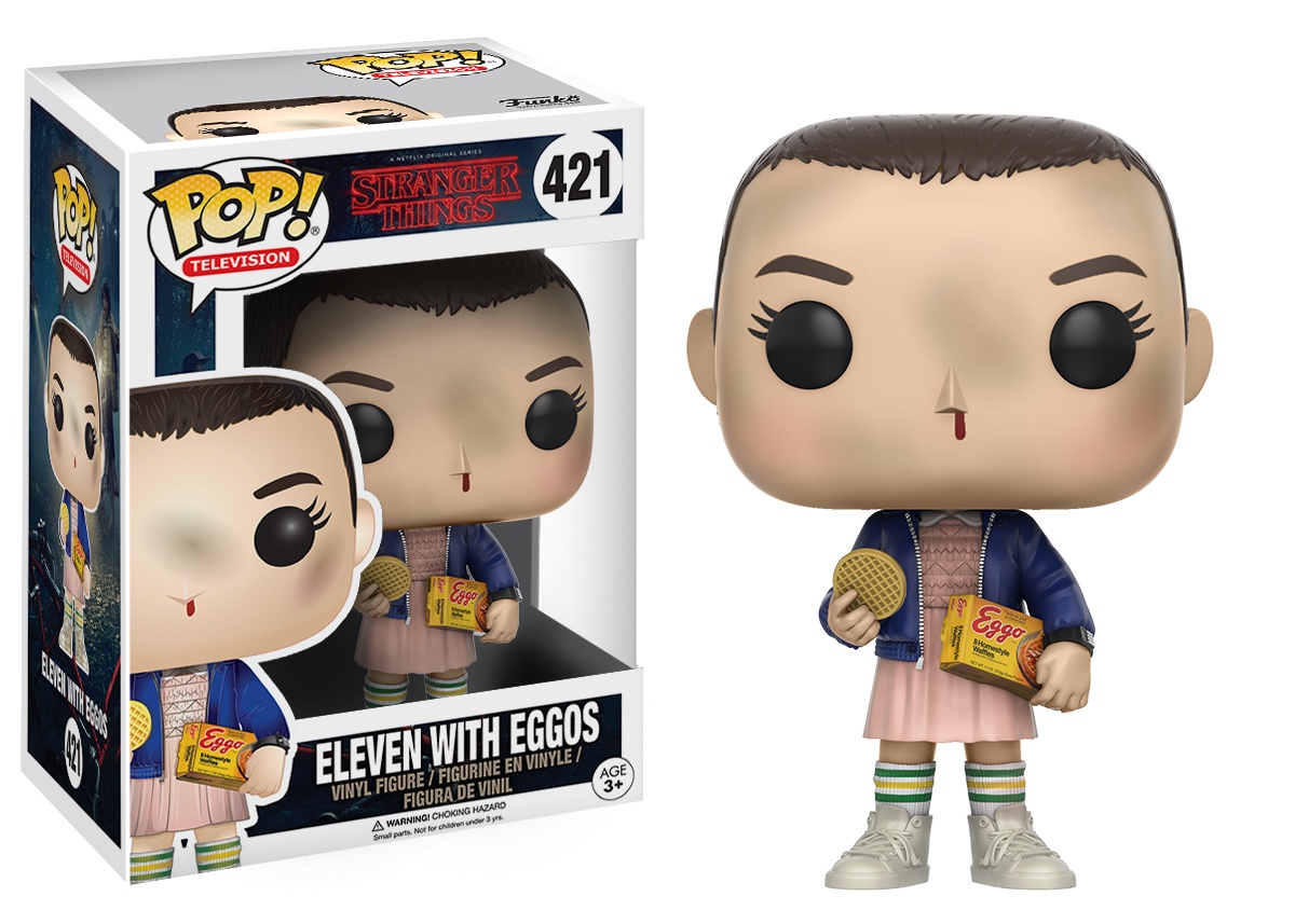 Stranger Things - Vinilinė figūrėlė Eleven with Eggos, Funko Pop