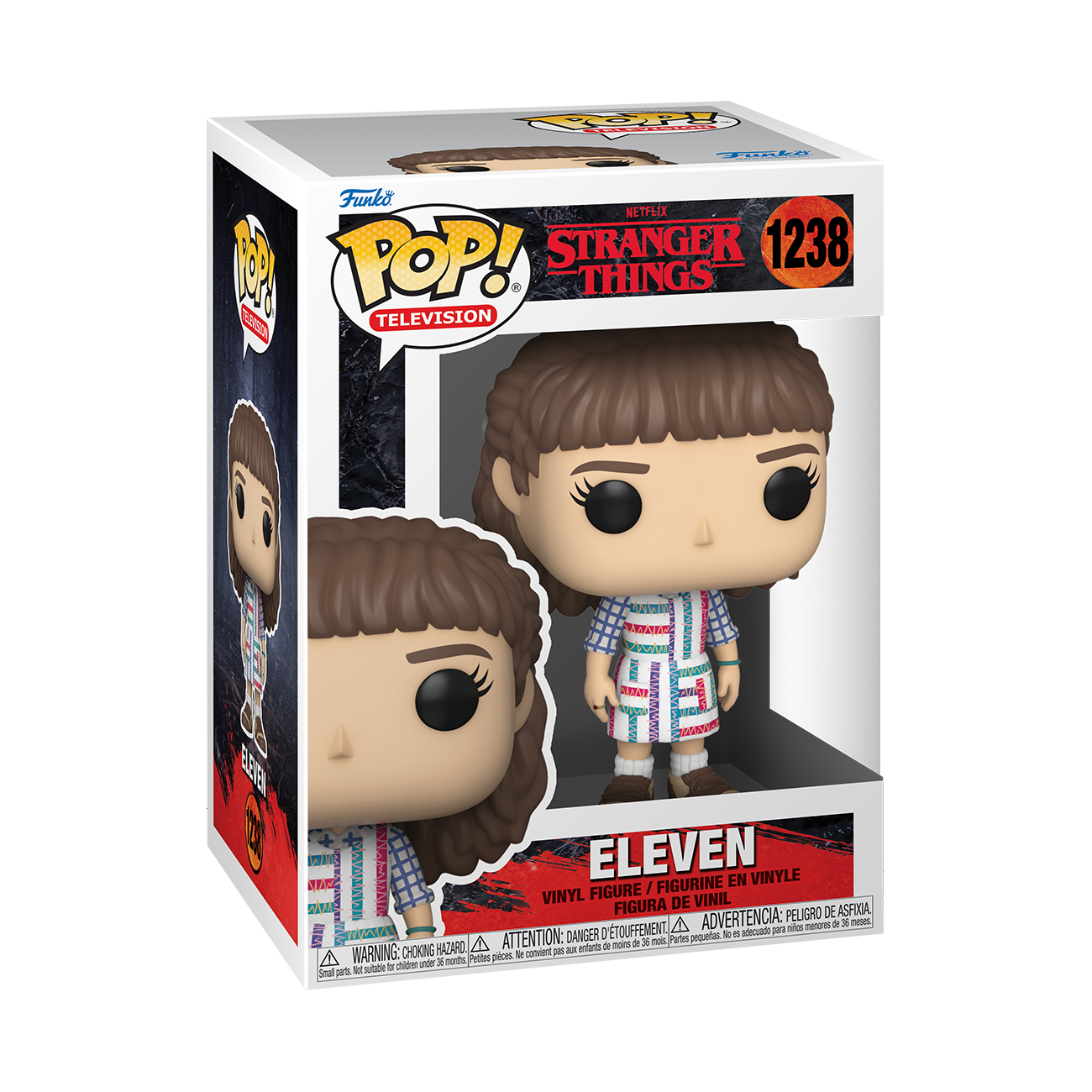 Stranger Things - Vinilinė figūrėlė Eleven, Funko Pop - 9.5 cm