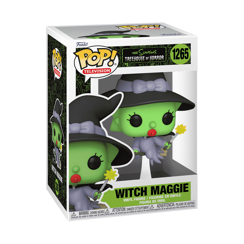 The Simpsons - Vinilinė figūrėlė Witch Maggie, Funko Pop