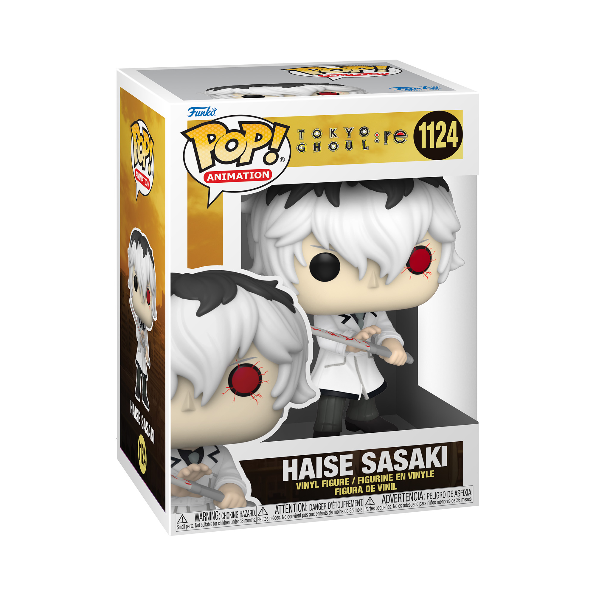 Tokyo Ghoul - Vinilinė figūrėlė Haise Sasaki, Funko Pop - 9.5 cm