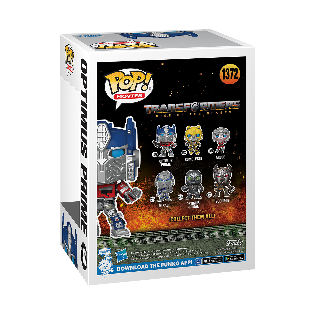 Transformers - Vinilinė figūrėlė Optimus Prime, Funko Pop - Image 3