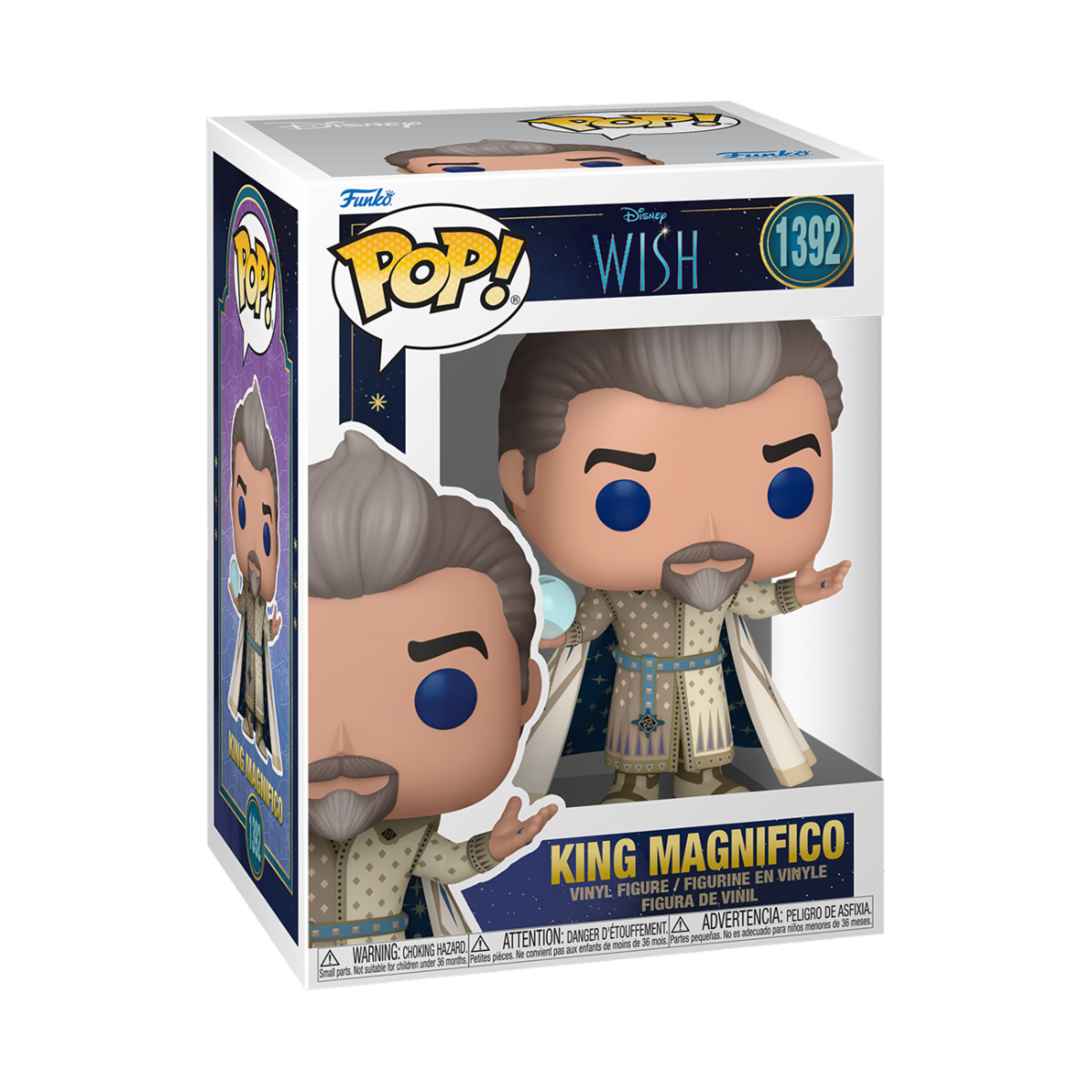 Wish - Vinilinė figūrėlė King Magnifico, Funko Pop