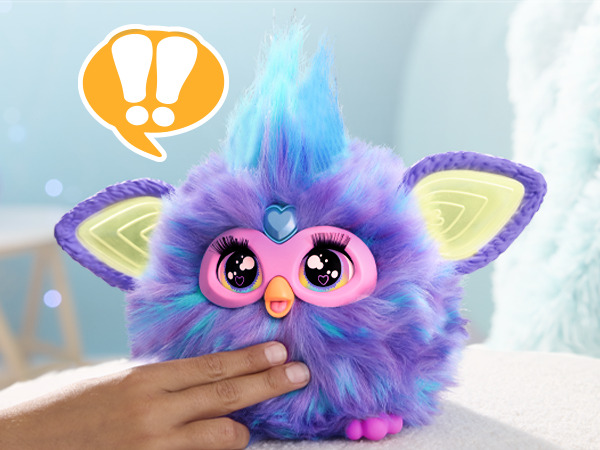 Furby – Interaktyvus gyvūnėlis, violetinis - Image 6