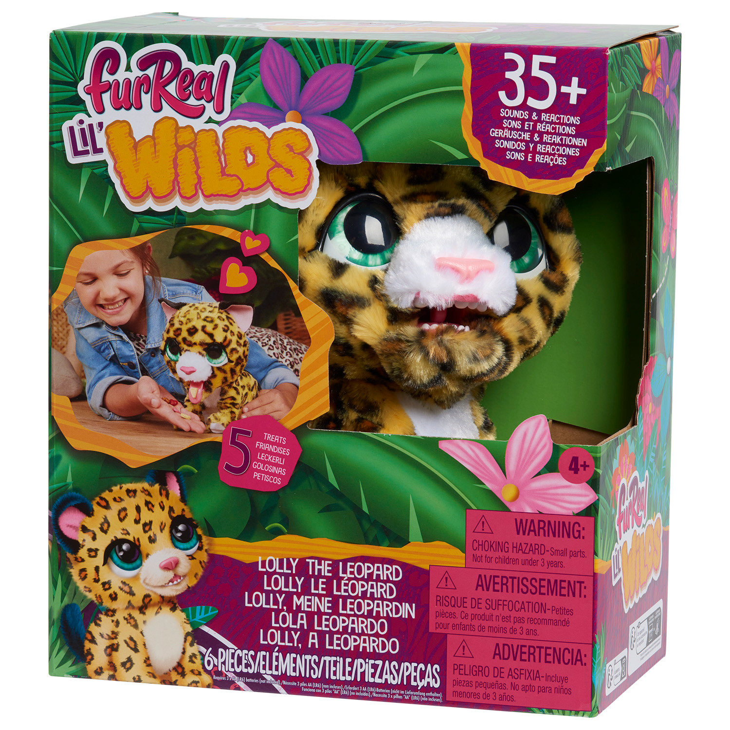 Furreal – Lil Wilds interaktyvus gyvūnėlis LOLLY