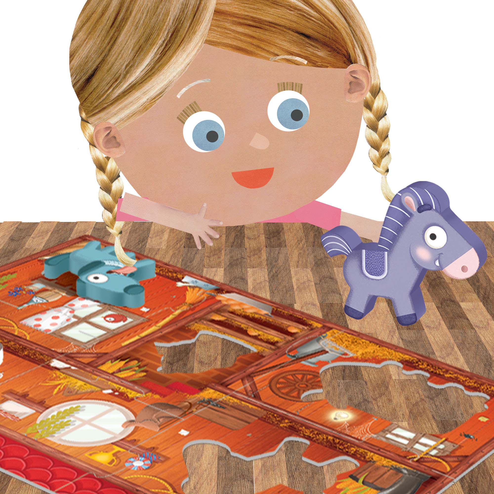 Headu – Montessori pirmoji dėlionė „Ūkis“ - Image 3