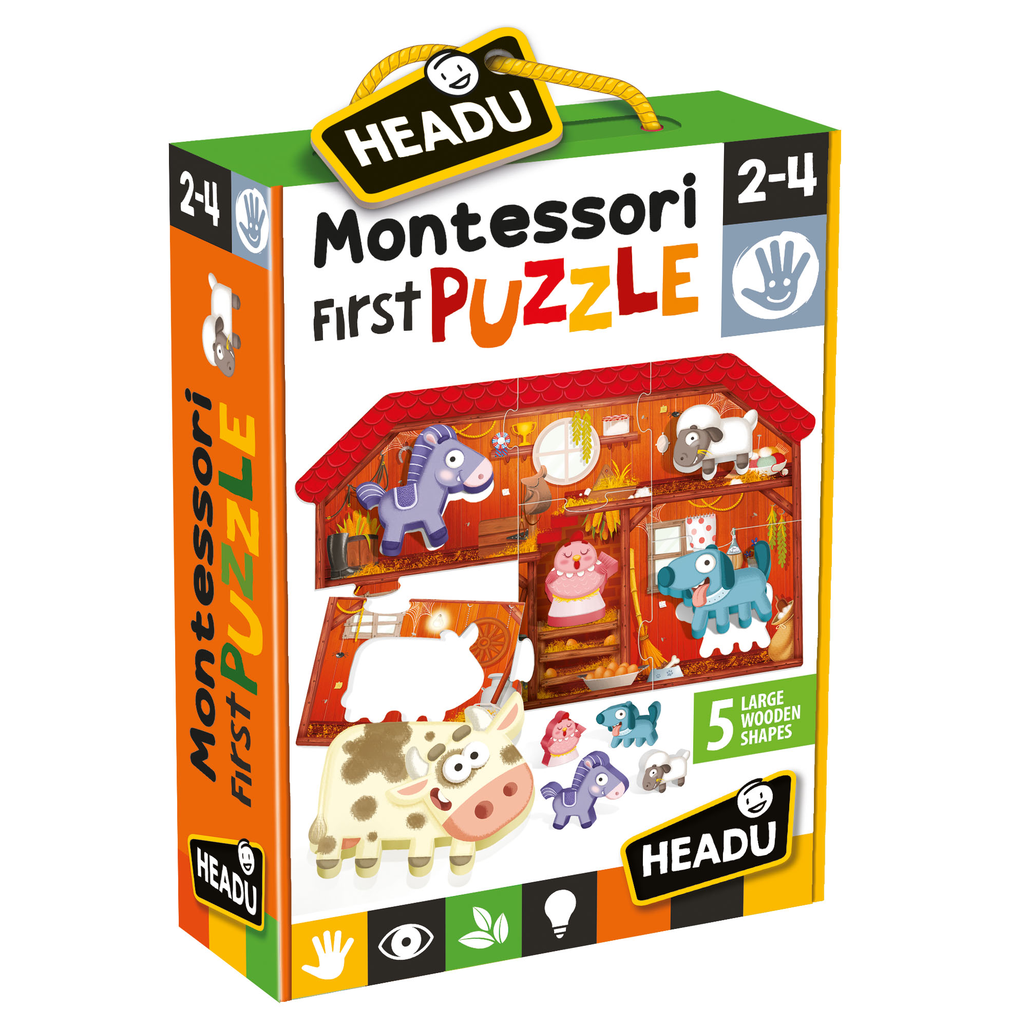 Headu – Montessori pirmoji dėlionė „Ūkis“