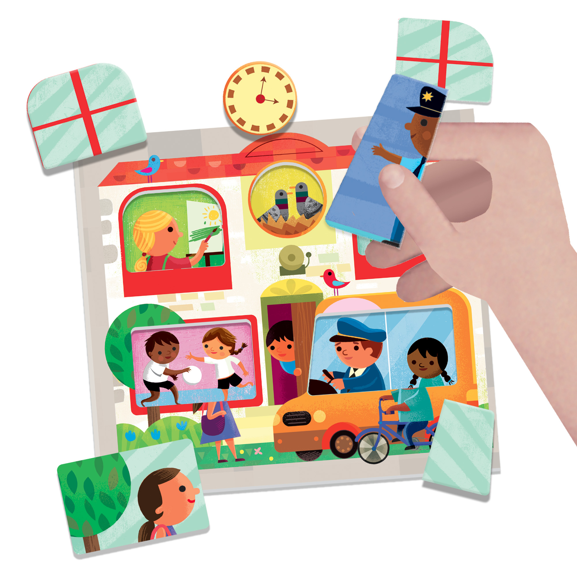 Headu – Montessori rinkinys „Miestas“ - Image 3