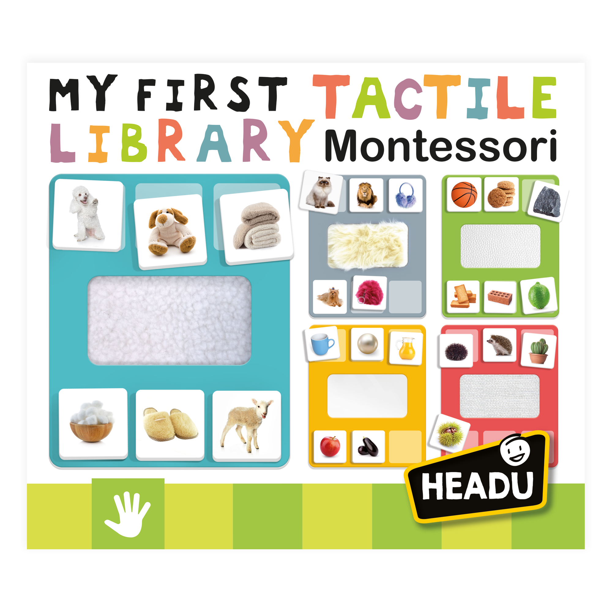Headu – Montessori žaidimas „Lytėjimo biblioteka“ - Image 2
