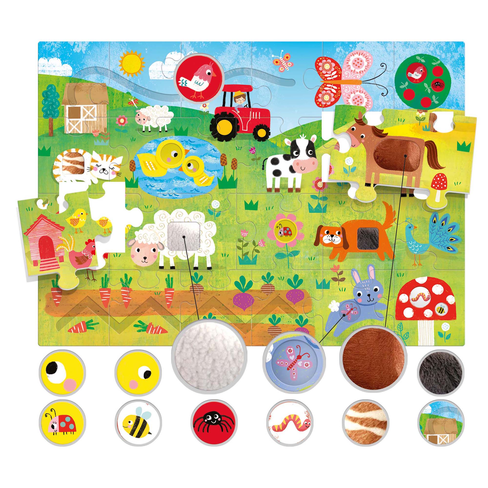 Headu – Montessori lytėjimą lavinanti dėlionė - Image 2