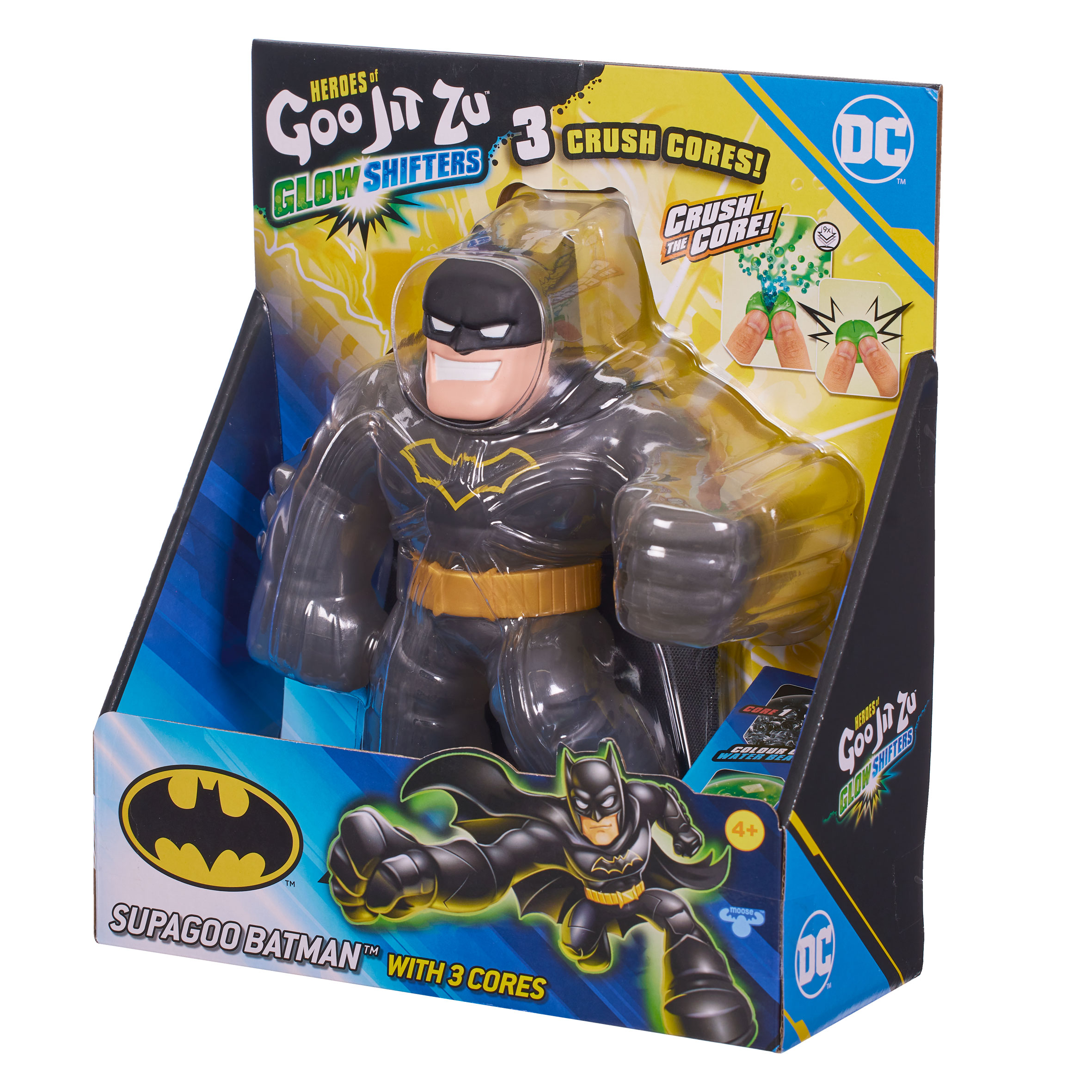 Batman - Heroes of Goo Jit Zu DC Goo Shifters Betmeno figūrėlė - Image 2