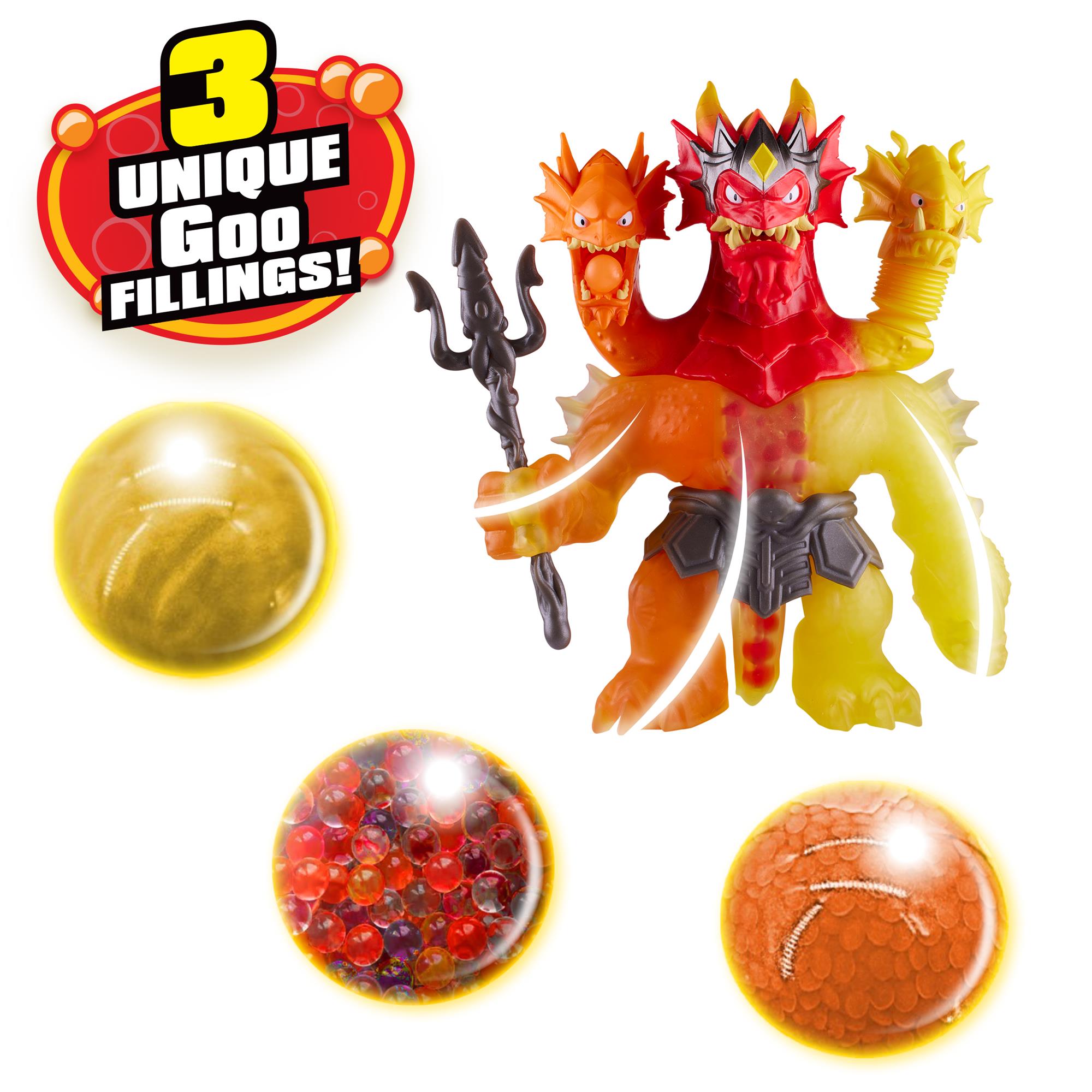 Heroes of Goo Jit Zu – Figūrėlė su šviesomis ir garsais Stretch Strikers karalius Hydra - Image 10