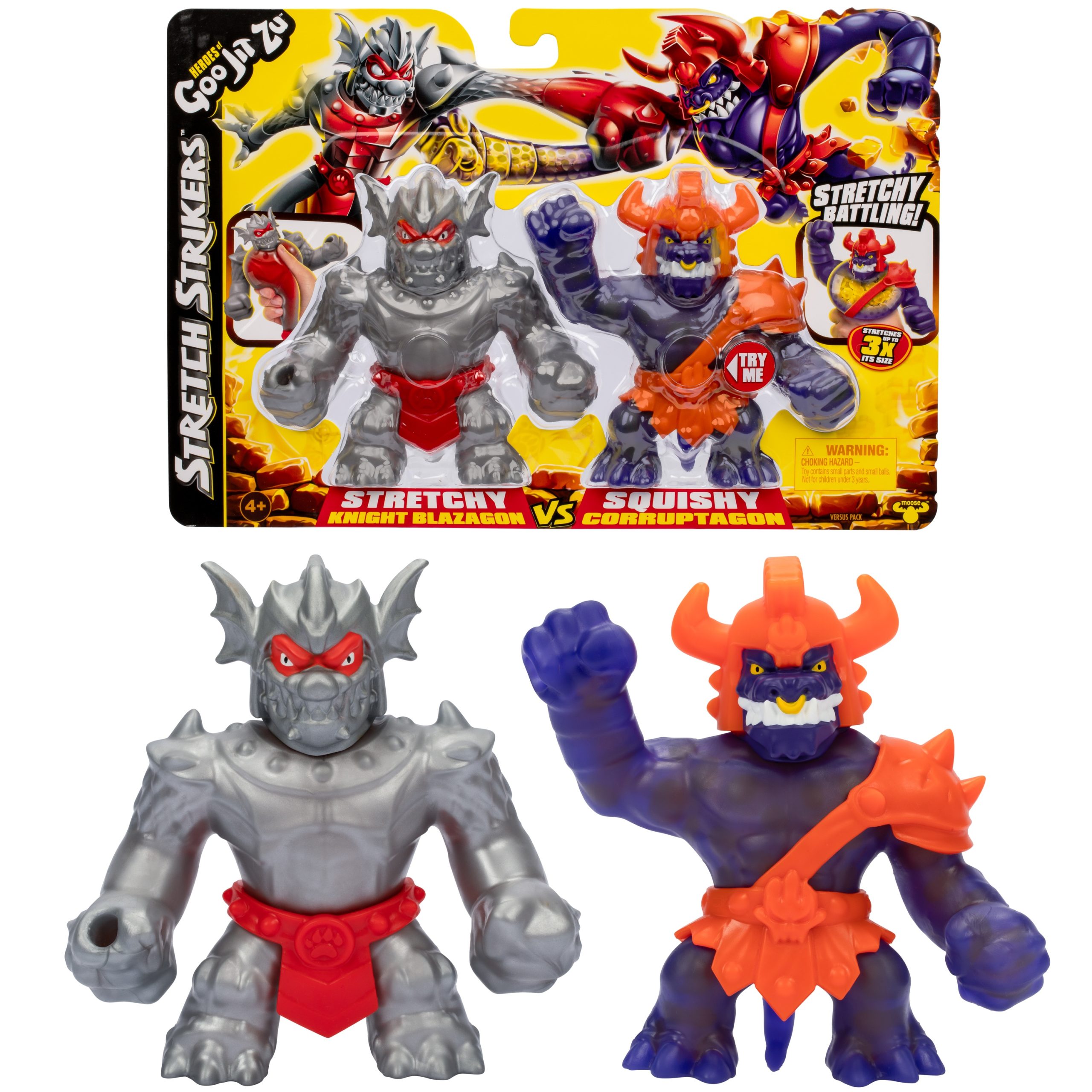 Heroes of Goo Jit Zu – Figūrėlės „Stretch Strikers“, 2 vnt. - Image 16