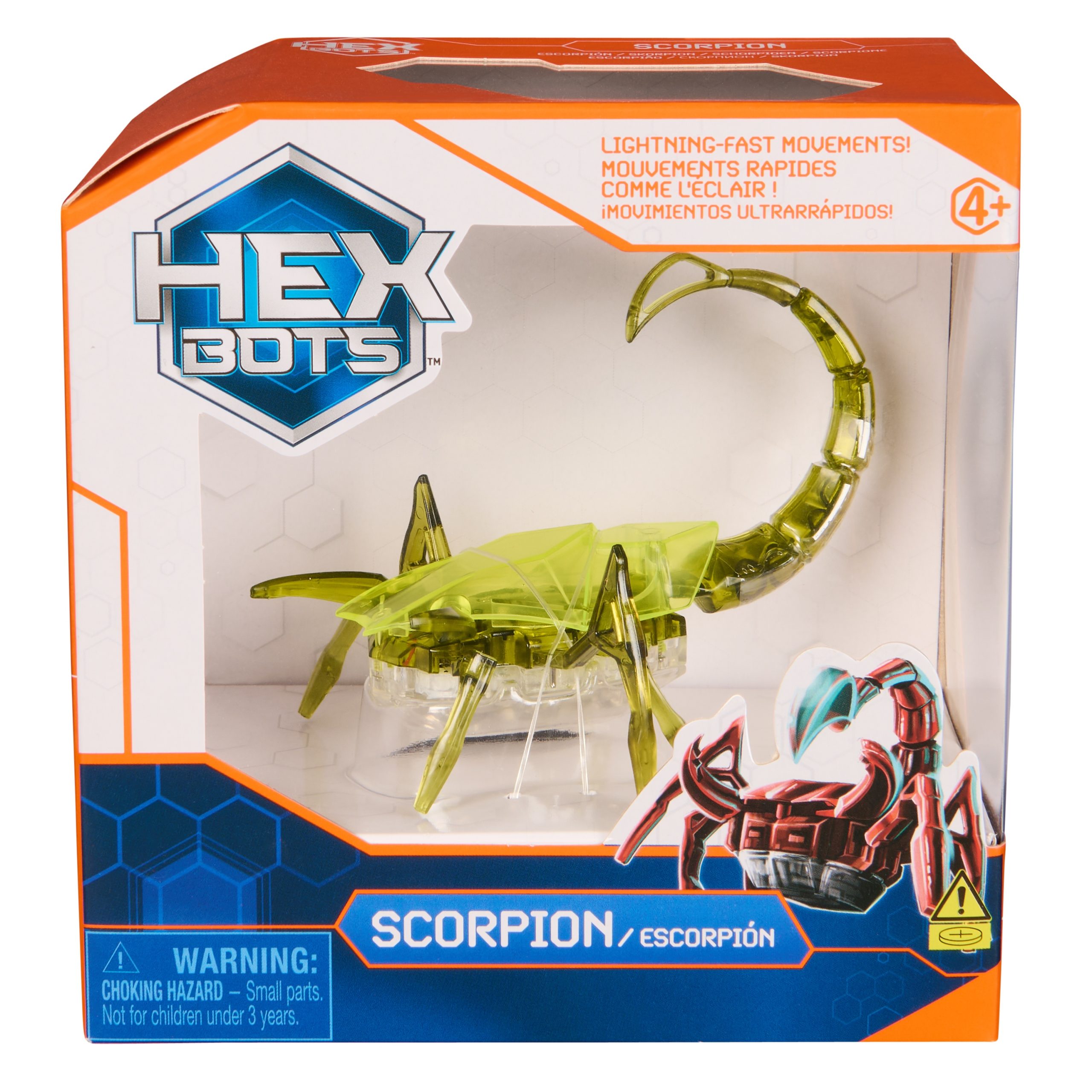 Spin Master – Hex Bots interaktyvus skorpionas - Image 4