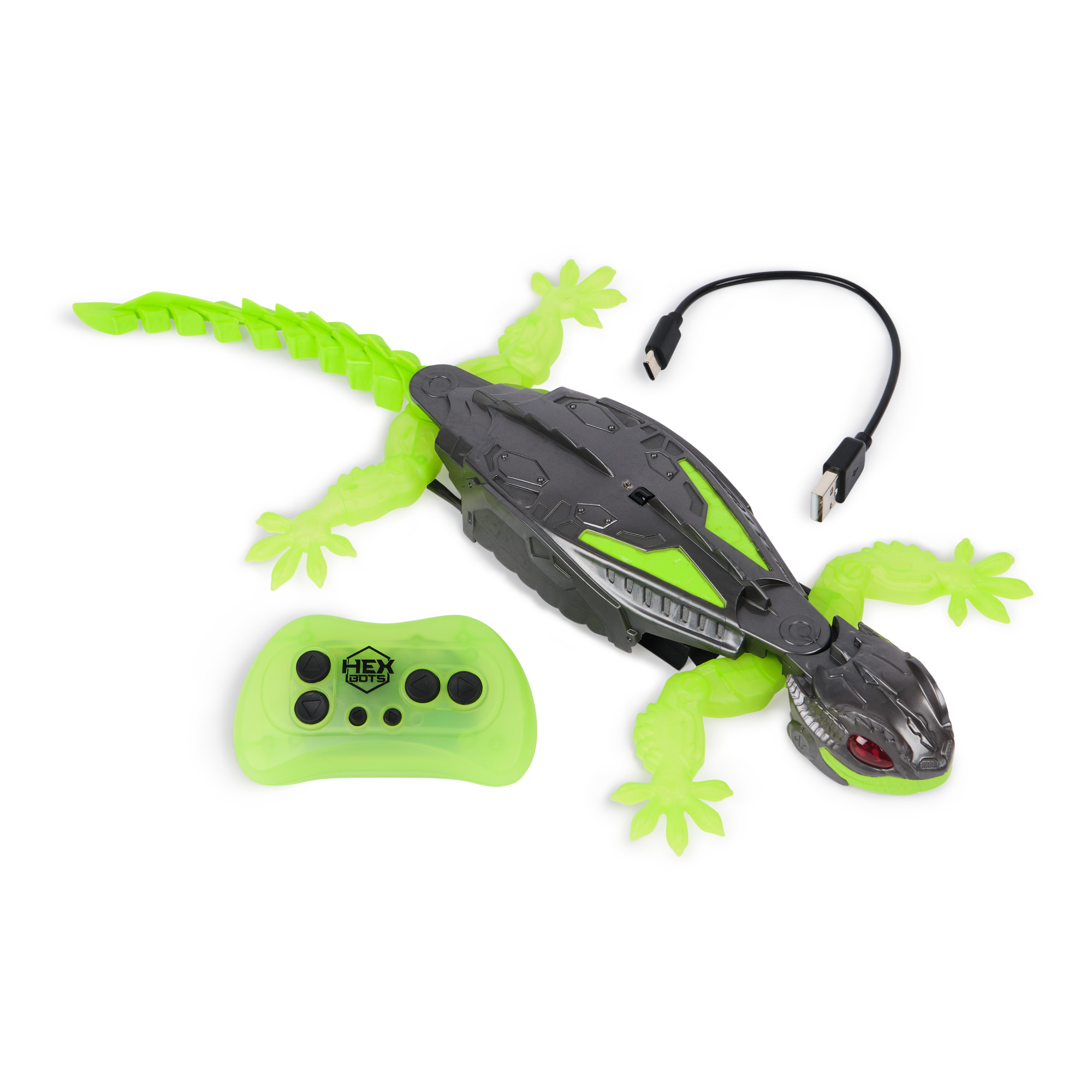 Spin Master – Hex Bots interaktyvus gekonas - Image 2
