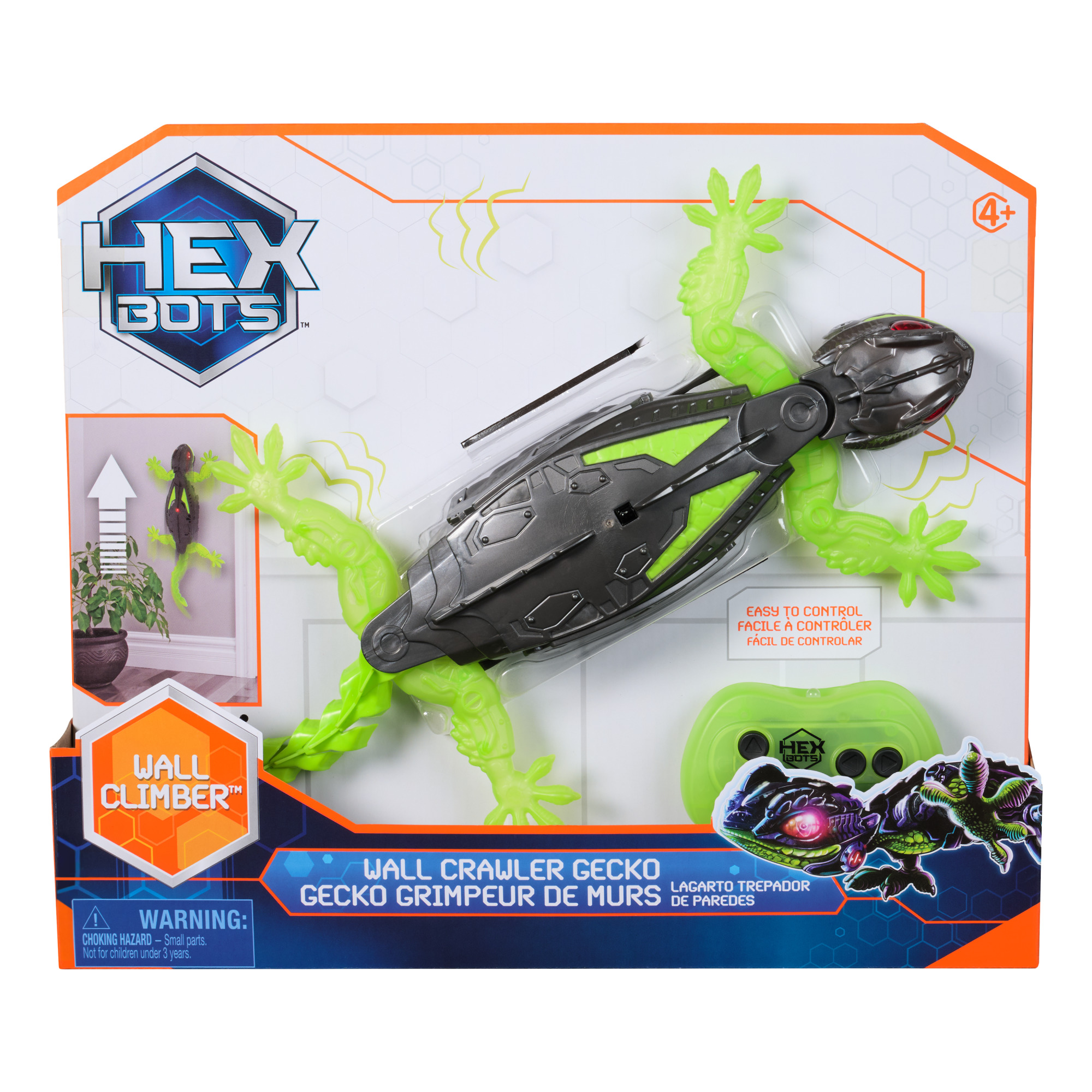 Spin Master – Hex Bots interaktyvus gekonas