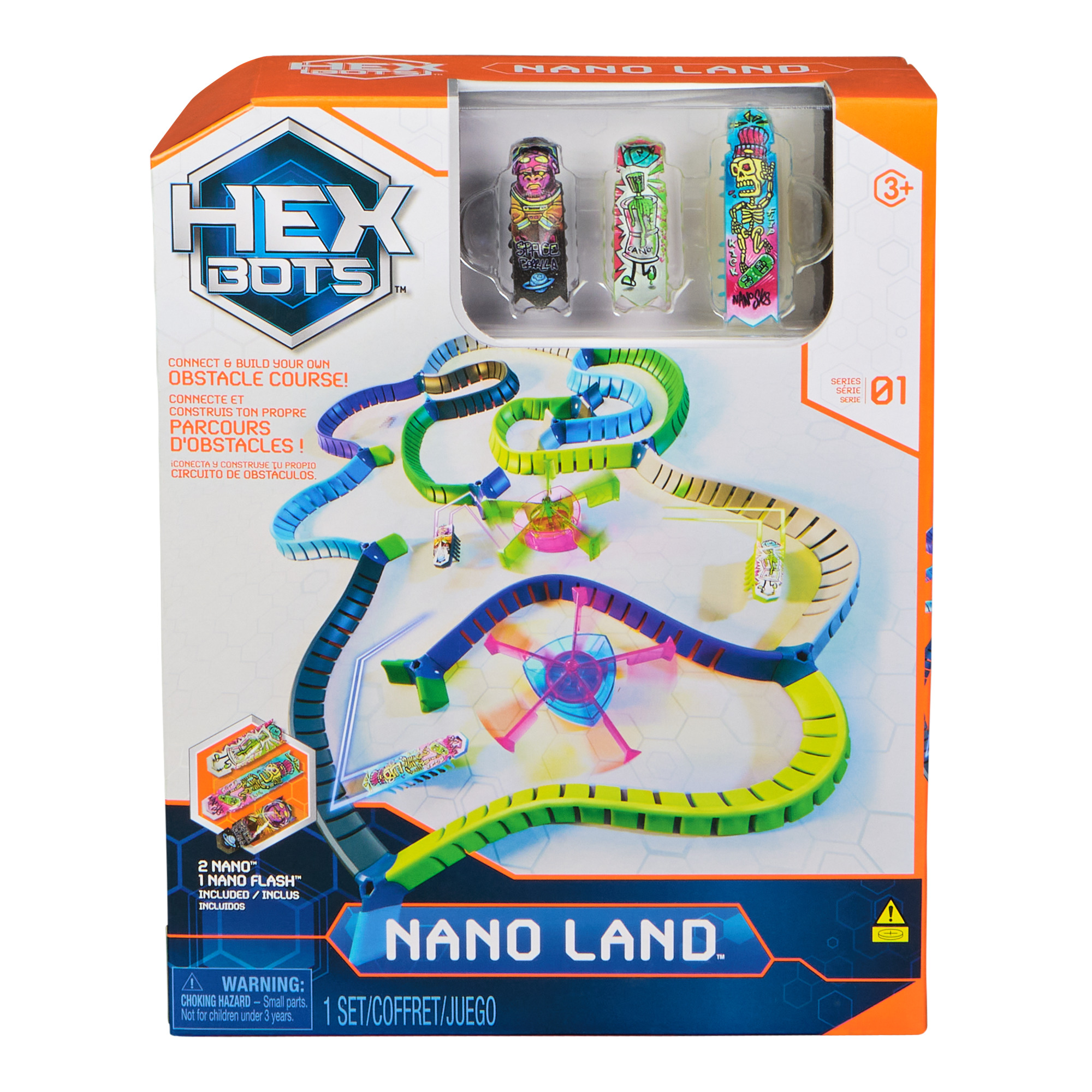 Spin Master – Hex Bots rinkinys „Nano Land“