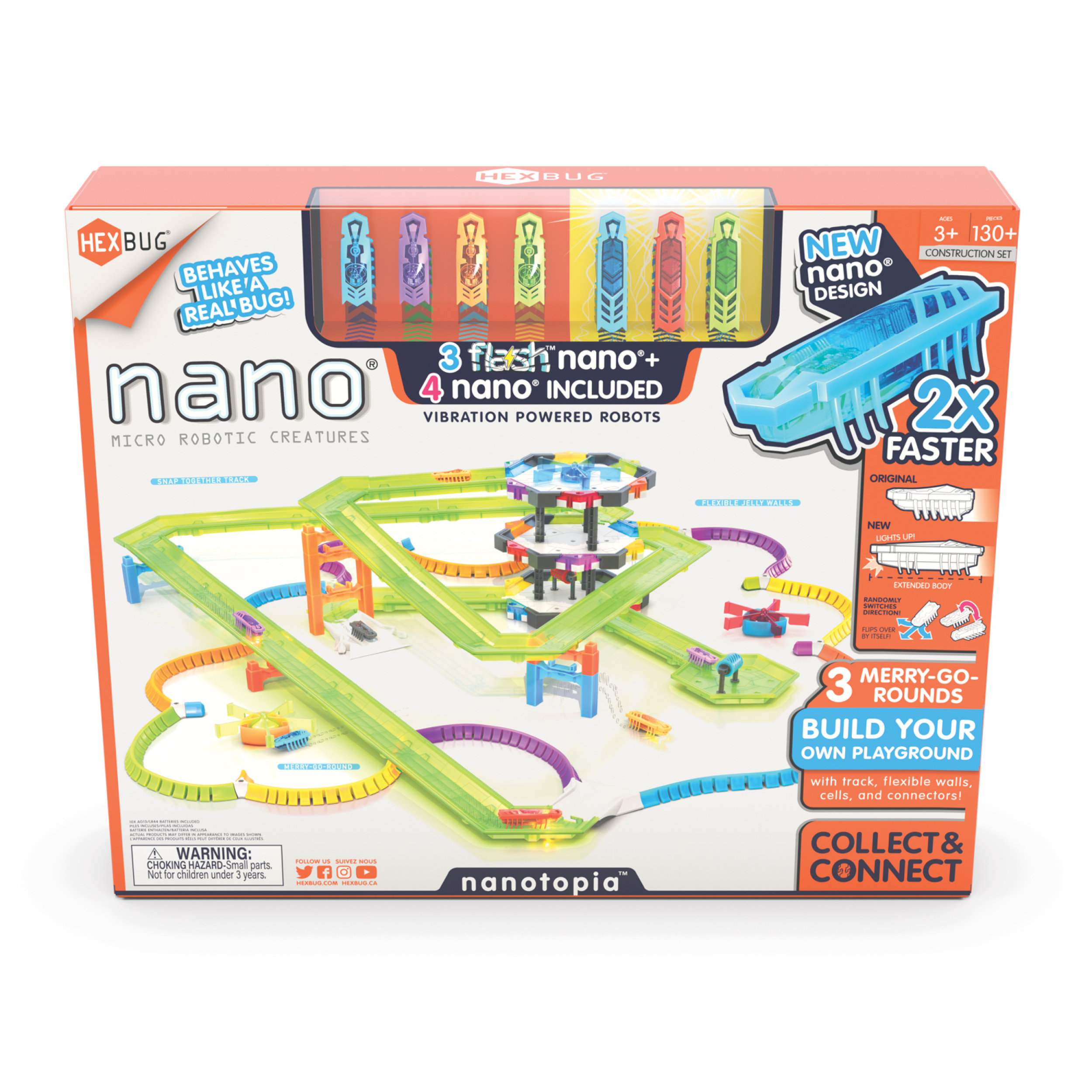 Hexbug - Rinkinys „Nanotopia“