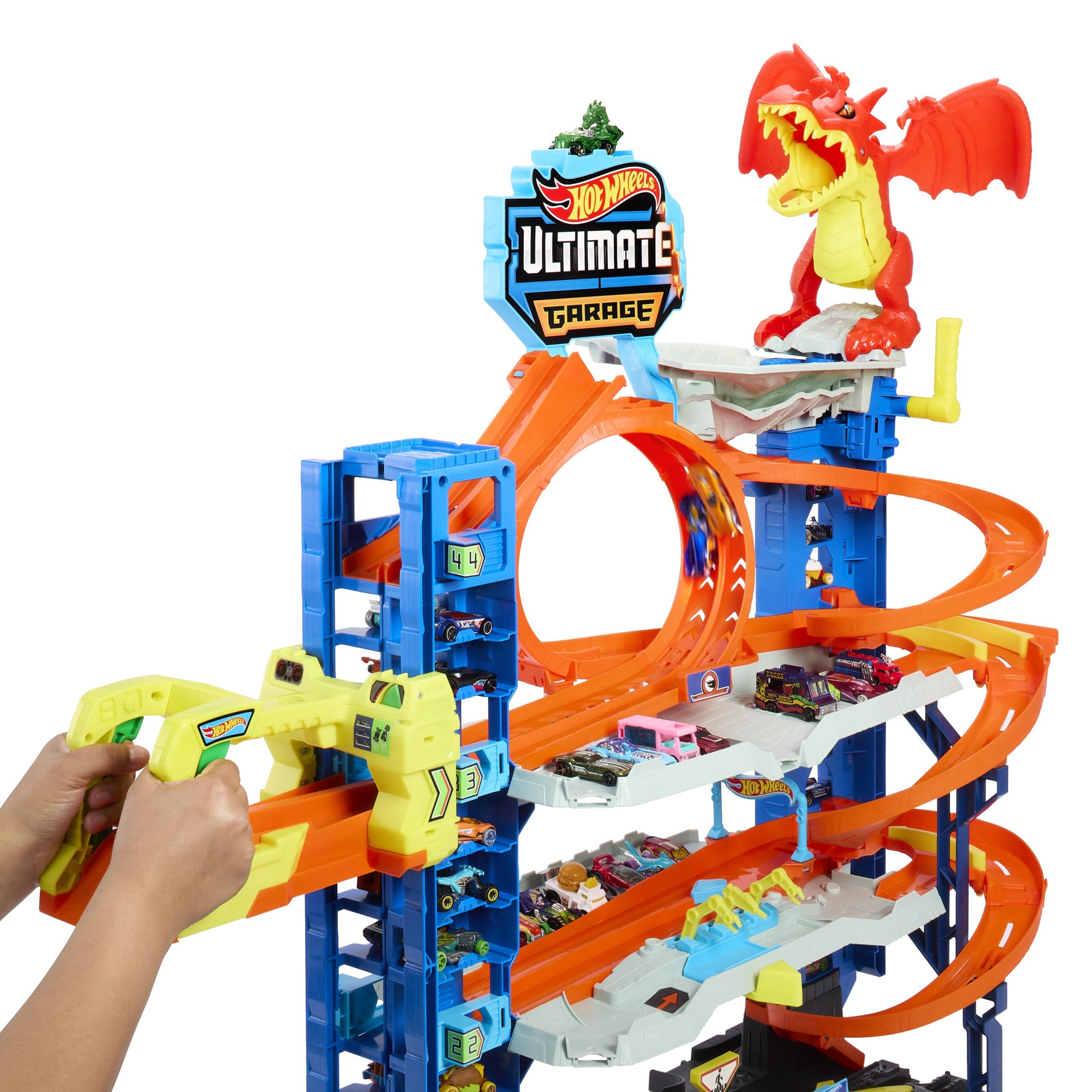 Hot Wheels - Žaidimo rinkinys Mega garažas, HKX48 - Image 3