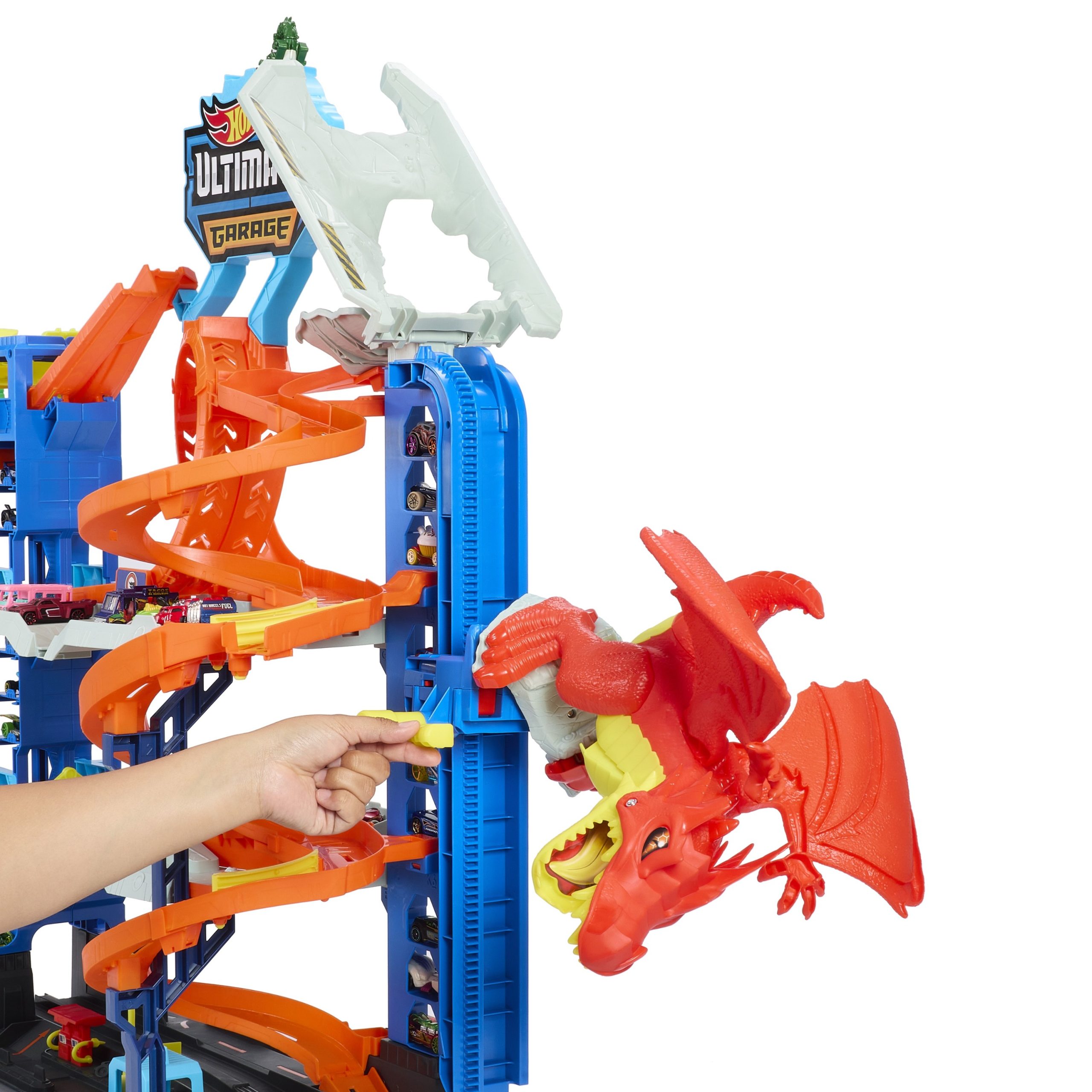Hot Wheels - Žaidimo rinkinys Mega garažas, HKX48 - Image 4