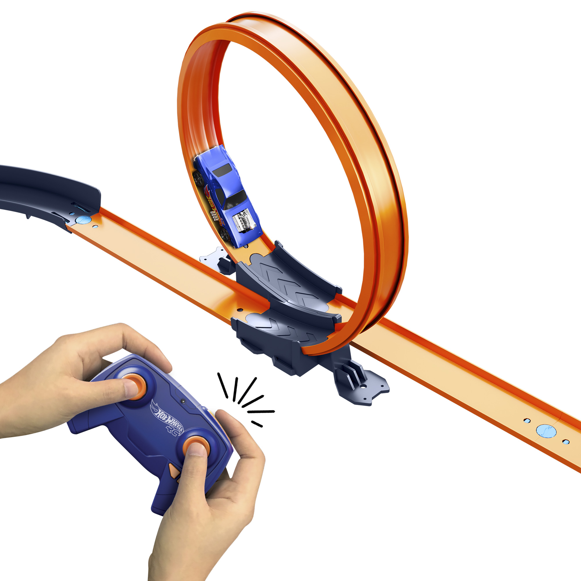 Hot Wheels – RC automobilio ir trasos rinkinys, HXX45 - Image 4