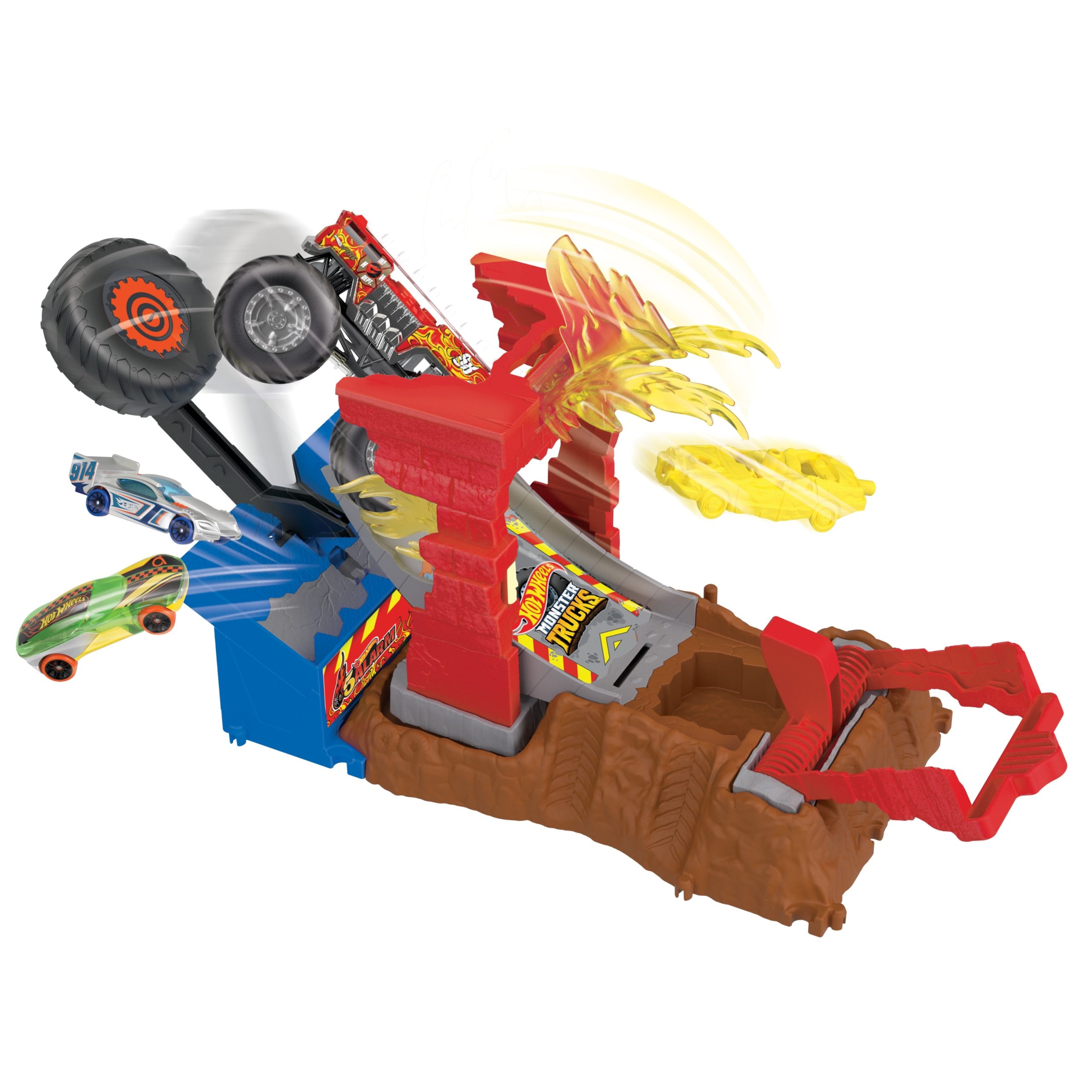 Hot Wheels - Žaidimų rinkinys Džipų monstrų lenktynės, HNB87 - Image 11