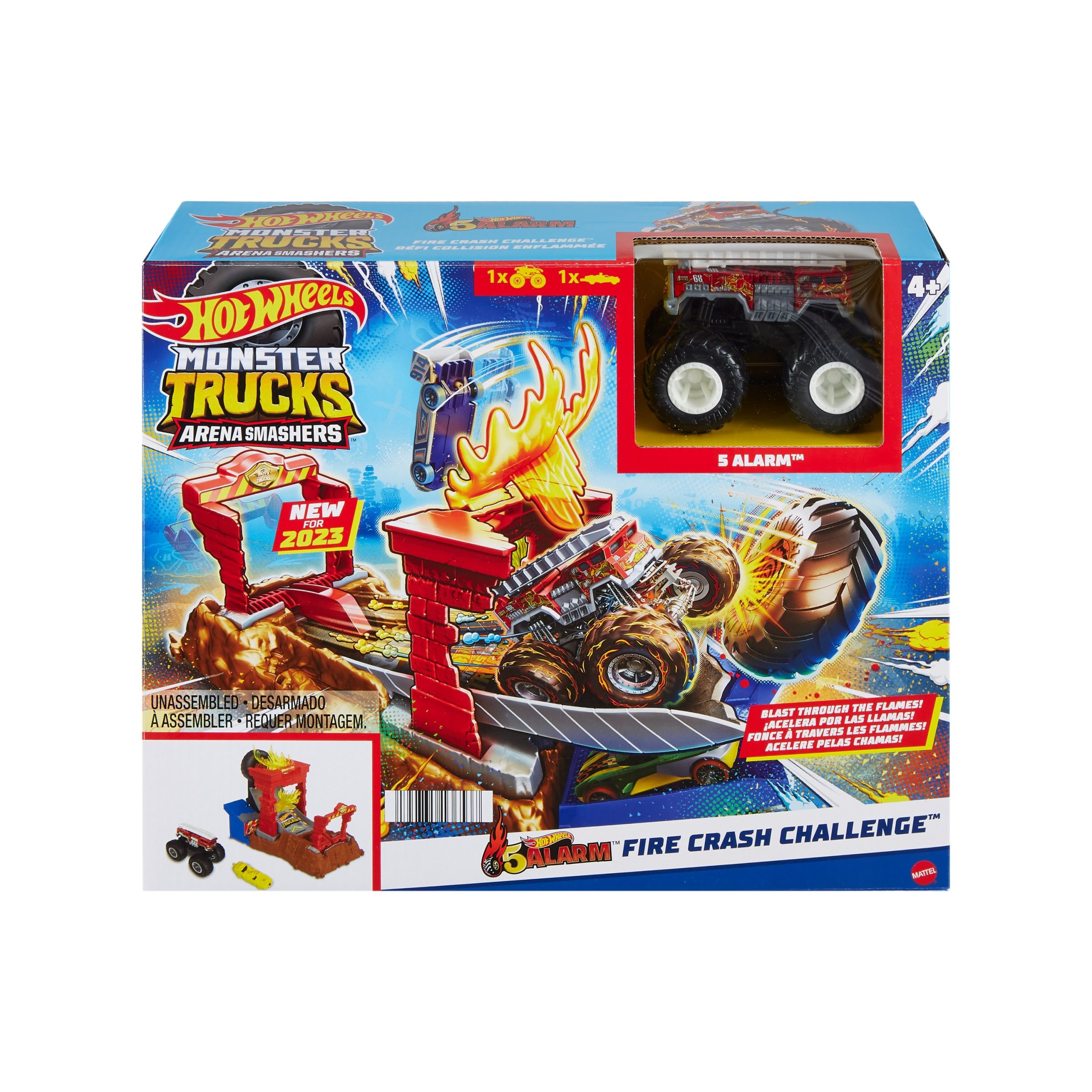 Hot Wheels - Žaidimų rinkinys Džipų monstrų lenktynės, HNB87 - Image 13
