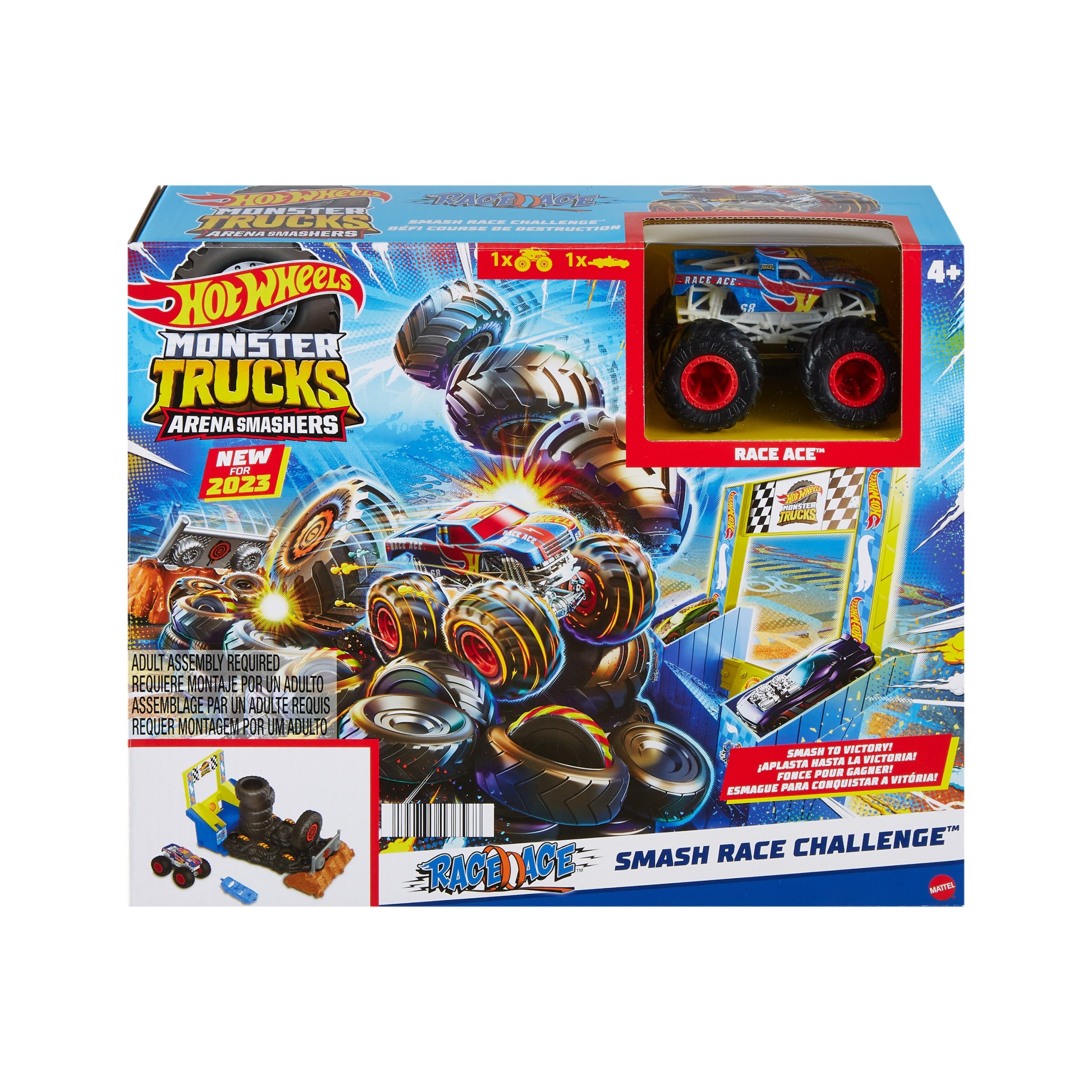 Hot Wheels - Žaidimų rinkinys Džipų monstrų lenktynės, HNB87 - Image 9