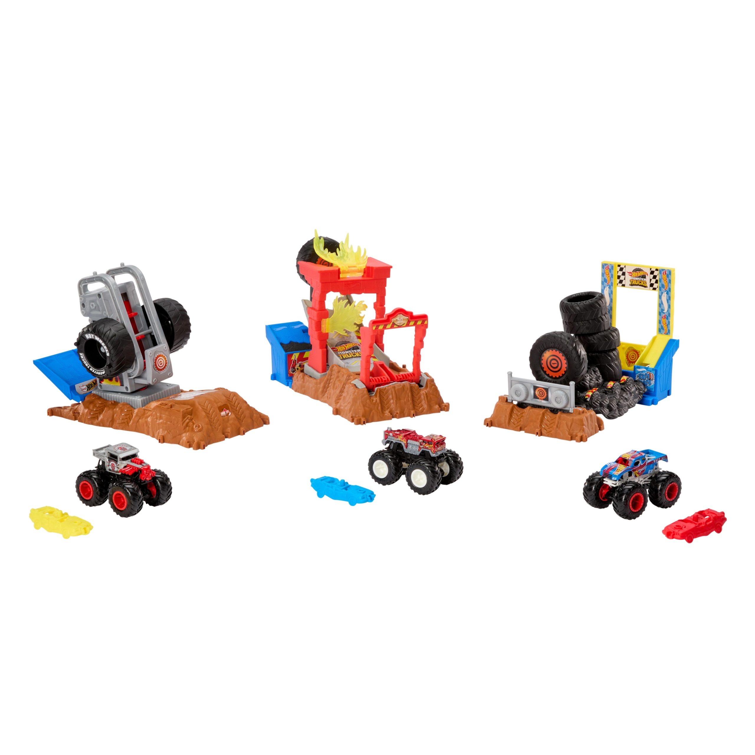 Hot Wheels - Žaidimų rinkinys Džipų monstrų lenktynės, HNB87