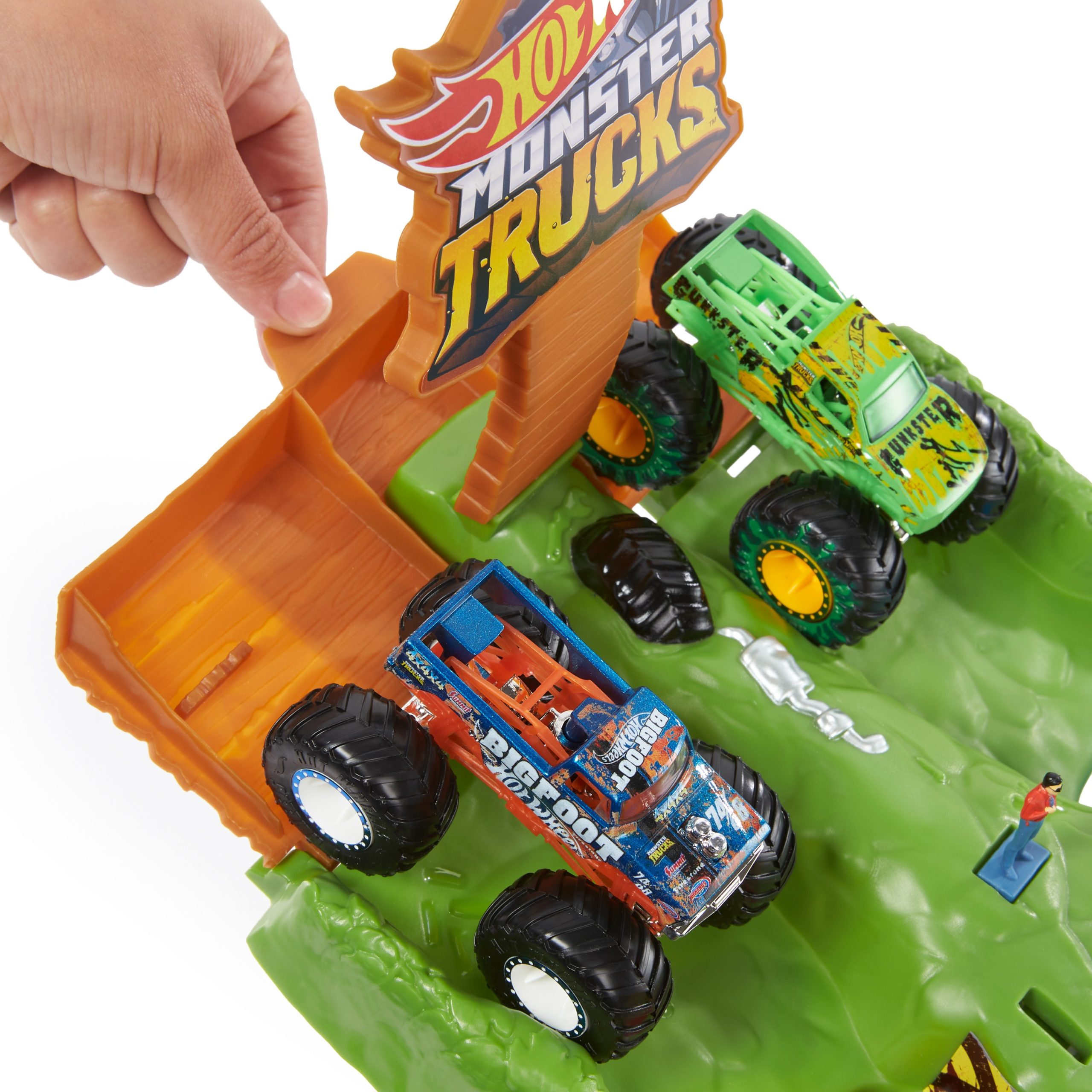 Hot Wheels - Žaidimo rinkinys Nuokalnės lenktynės, HGV12 - Image 4