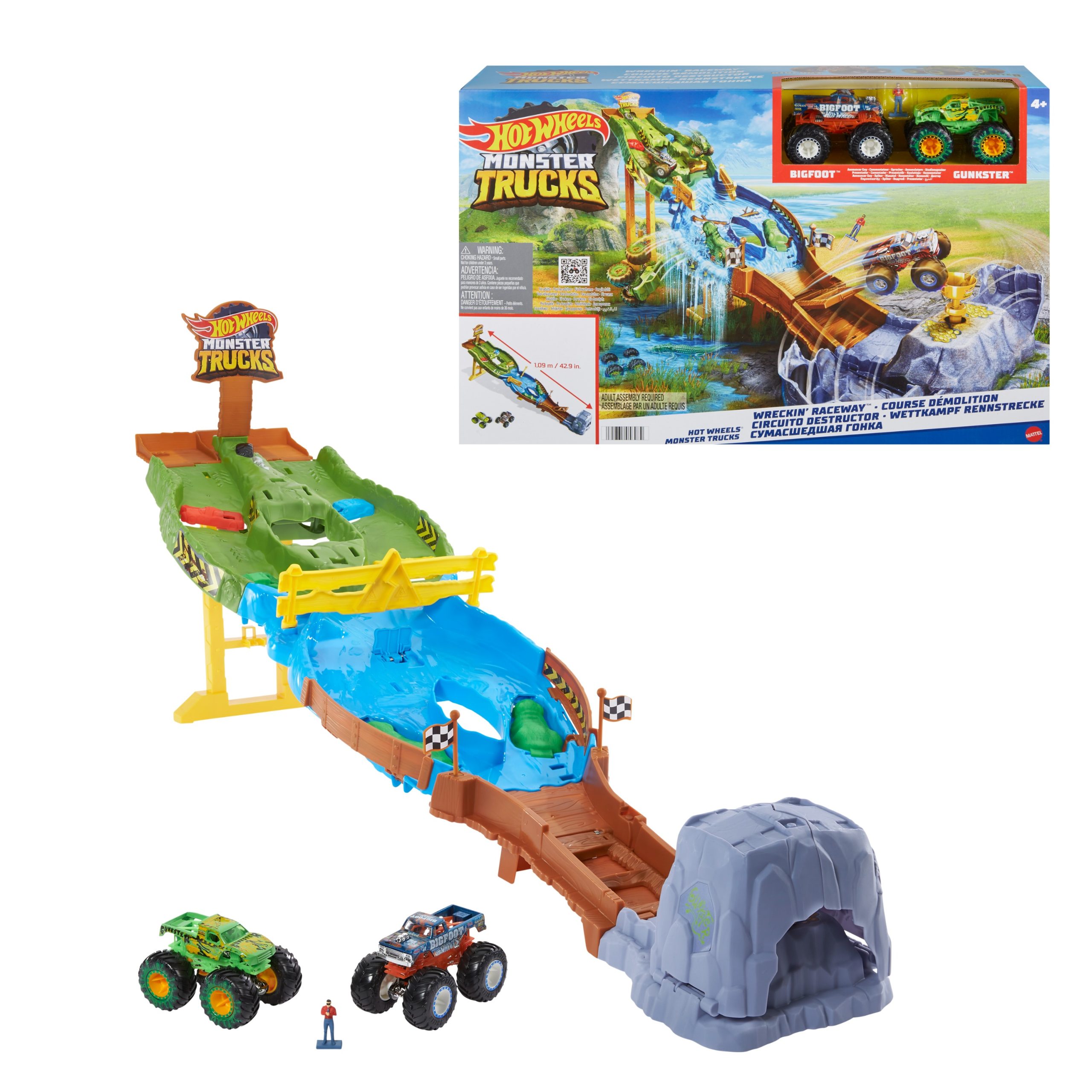 Hot Wheels - Žaidimo rinkinys Nuokalnės lenktynės, HGV12