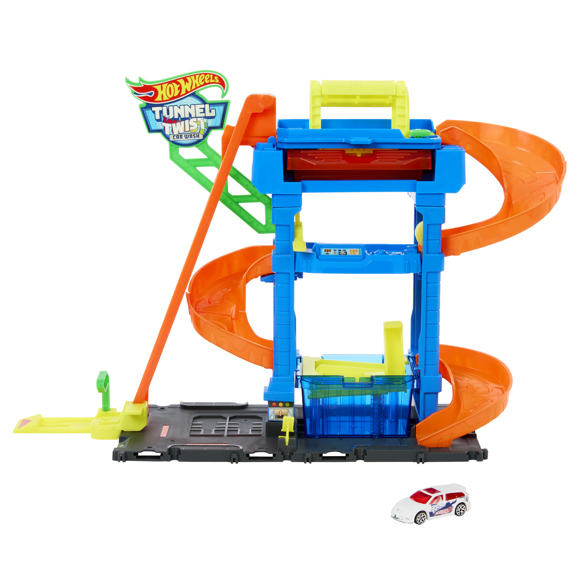 Hot Wheels – Rinkinys „Tunelinė autoplovykla“, HTN80 - Image 2