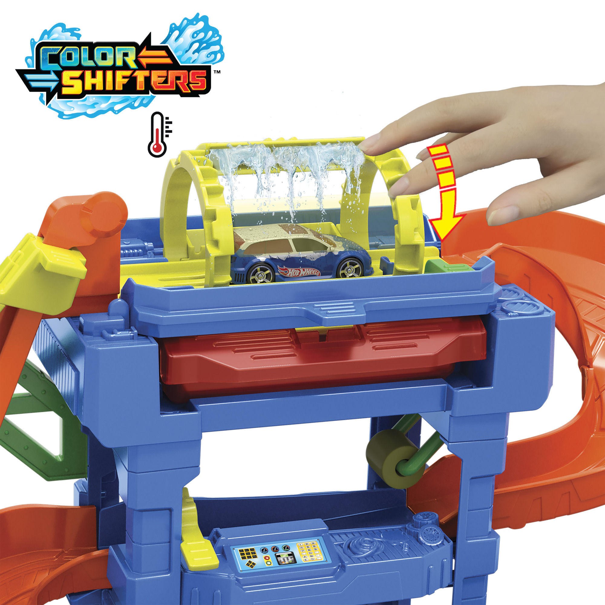 Hot Wheels – Rinkinys „Tunelinė autoplovykla“, HTN80 - Image 4