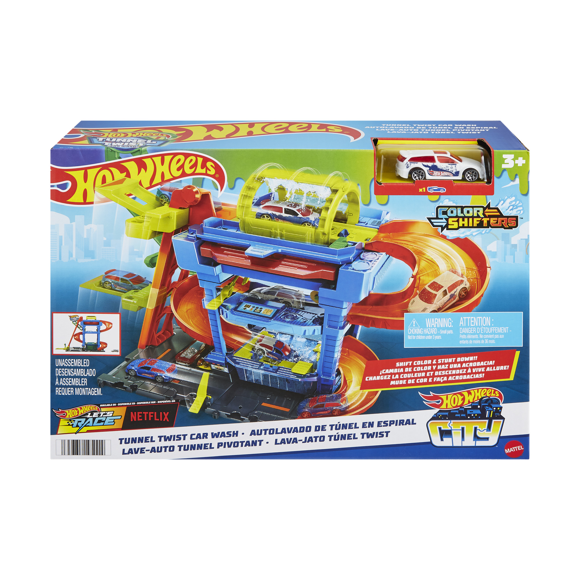 Hot Wheels – Rinkinys „Tunelinė autoplovykla“, HTN80 - Image 7