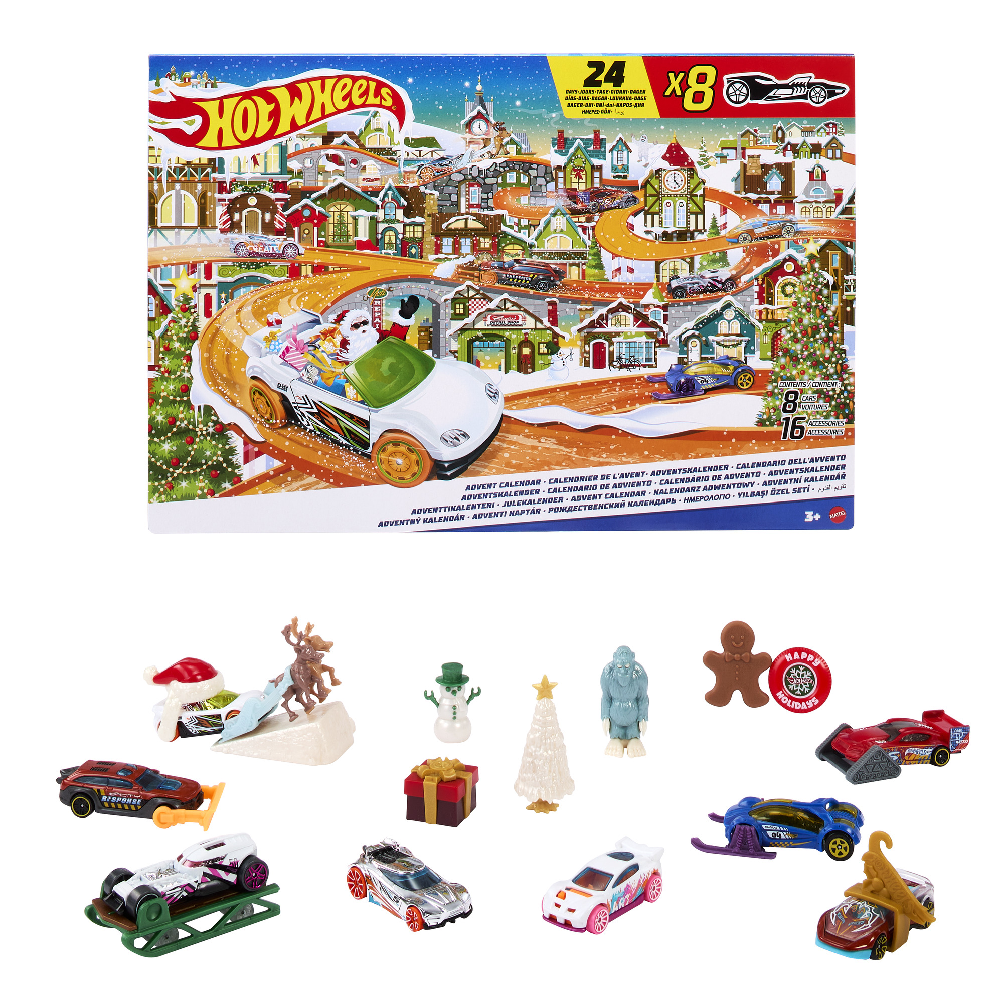 Hot Wheels - Advento kalendorius Karšti ratai - Image 2