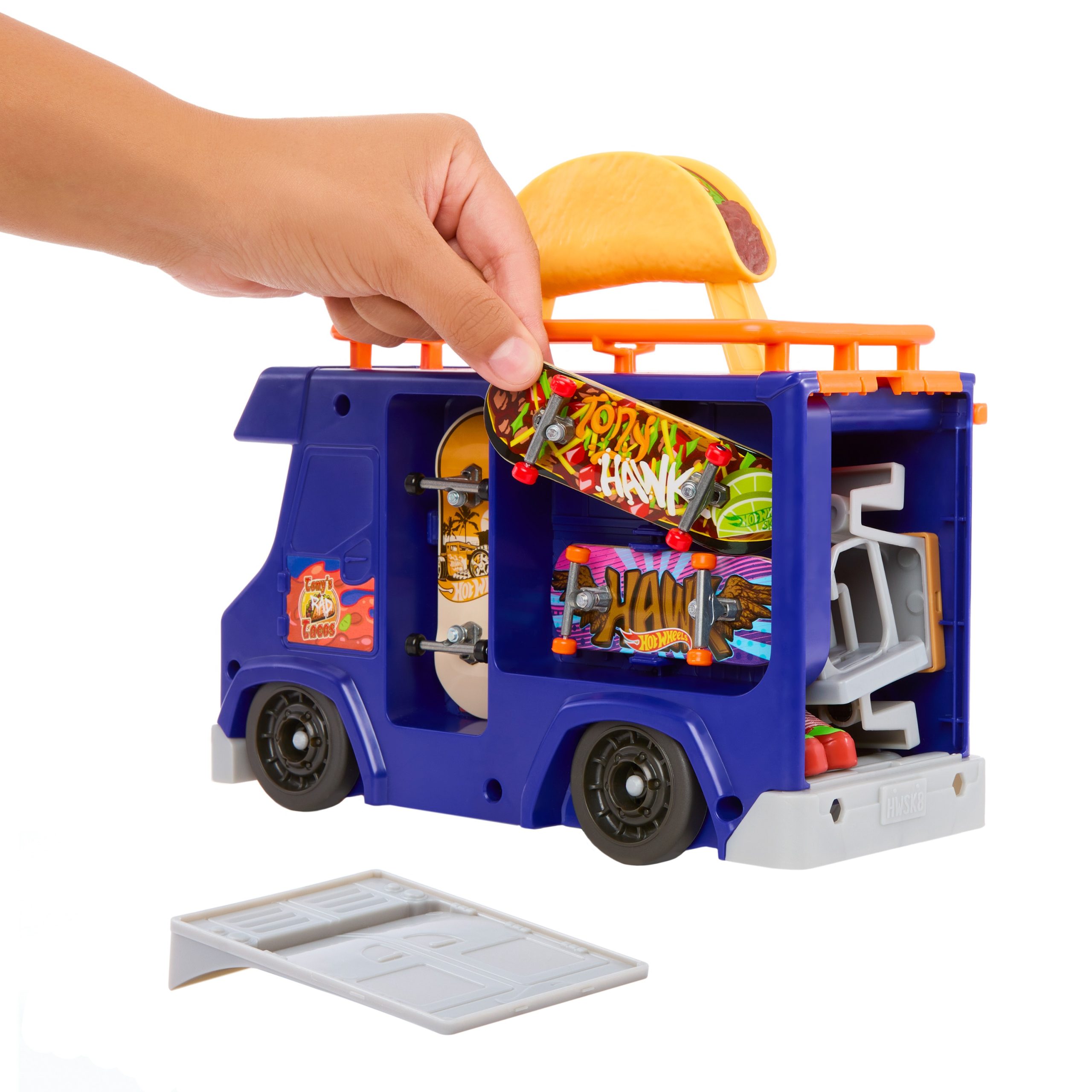 Hot Wheels - Žaidimo rinkinys Taco riedlenčių parkas, HMK00 - Image 4