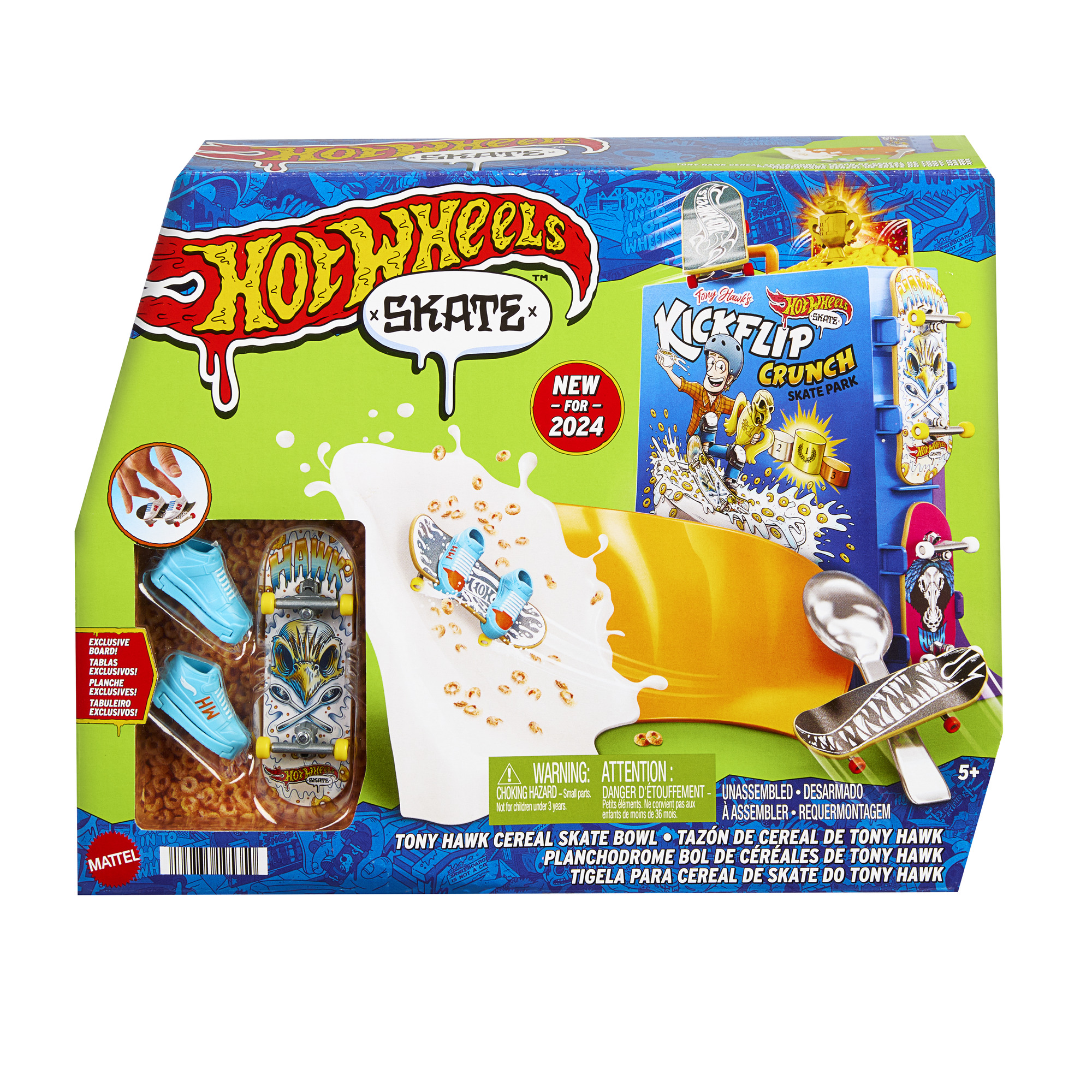 Hot Wheels - Žaidimo rinkinys Tony Hawk riedlenčių parkas, HTP09 - Image 8