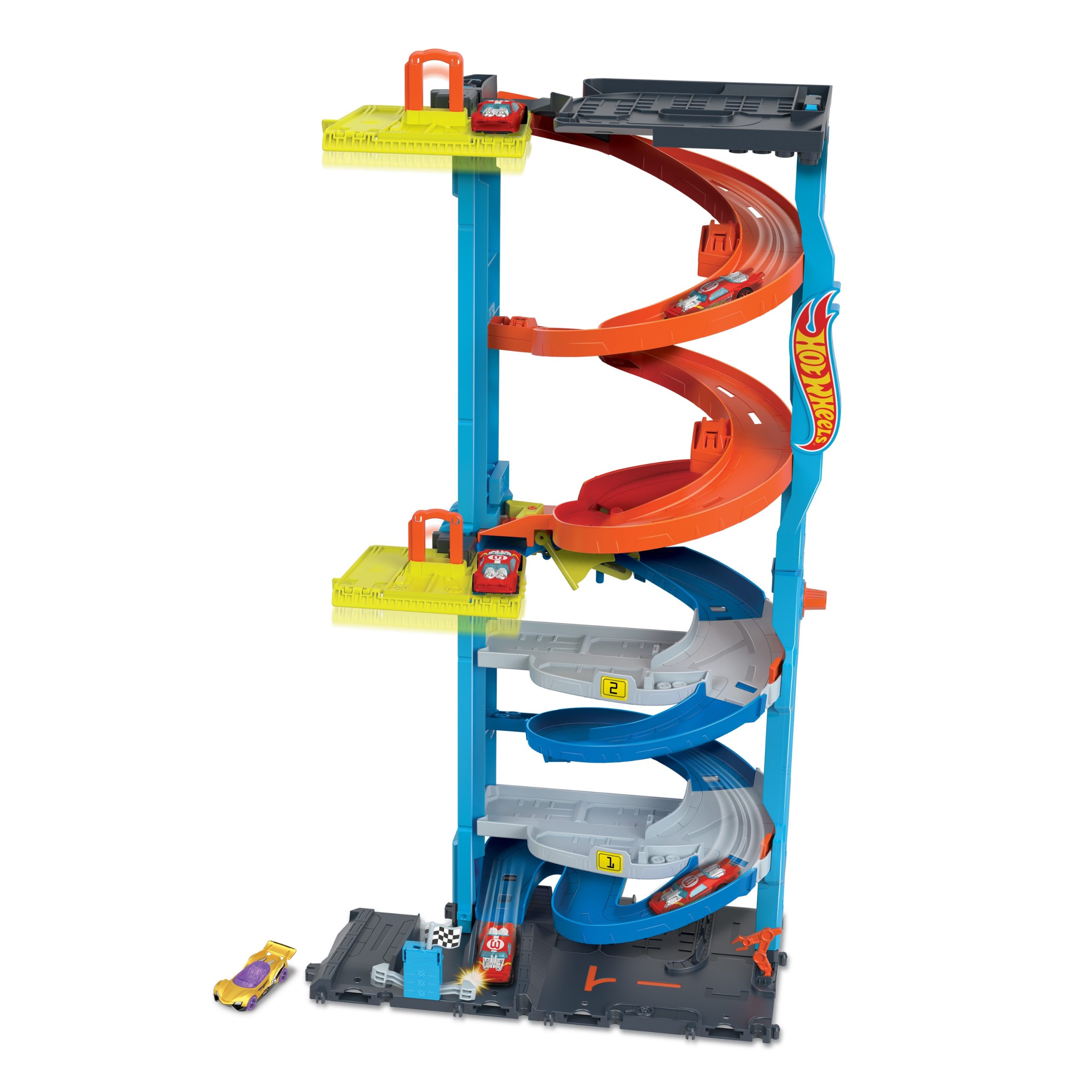 Hot Wheels - Žaidimo rinkinys Transformuojamas bokštas, HKX43 - Image 3
