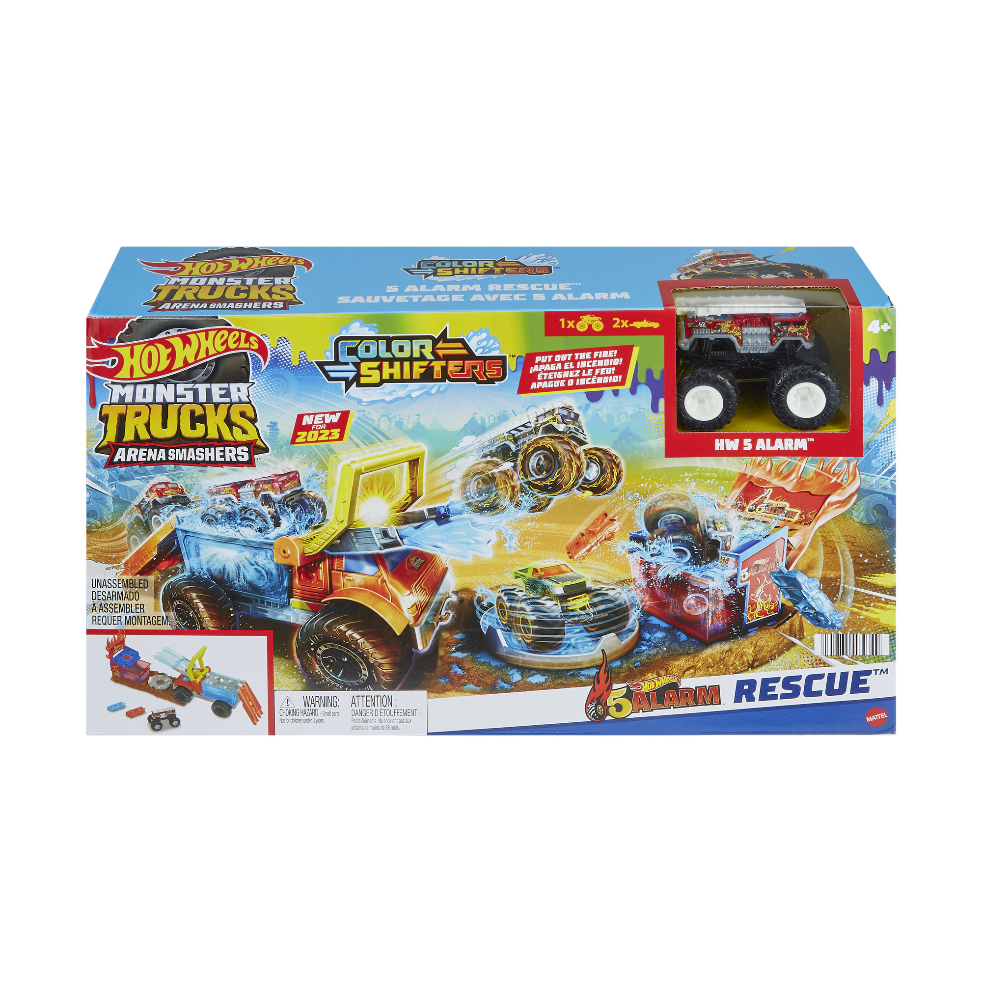 Hot Wheels - Monster Truck kovų arena, HPN73 - Image 7