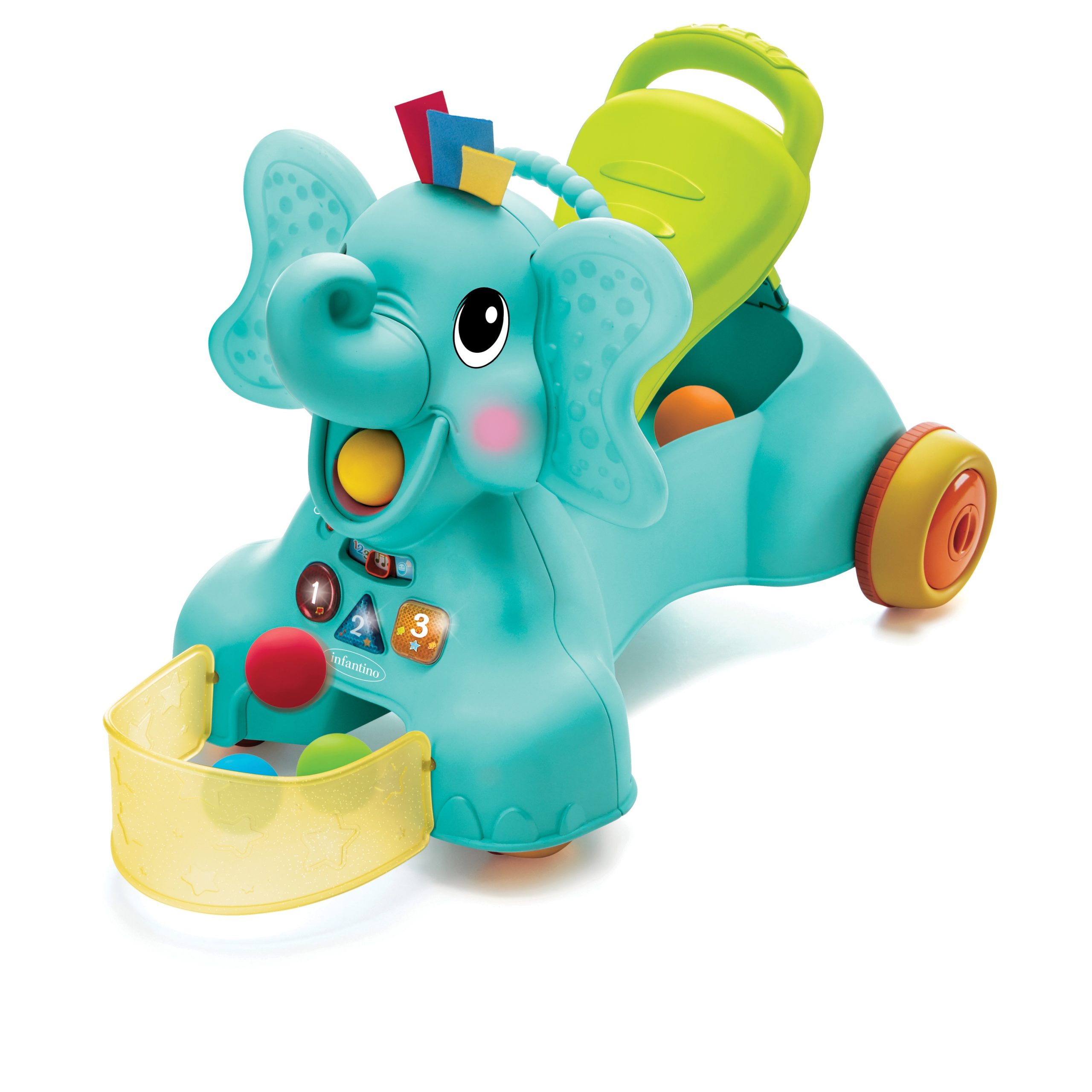 Infantino – Vaikštynė-stumdukas „Drambliukas“ - Image 2