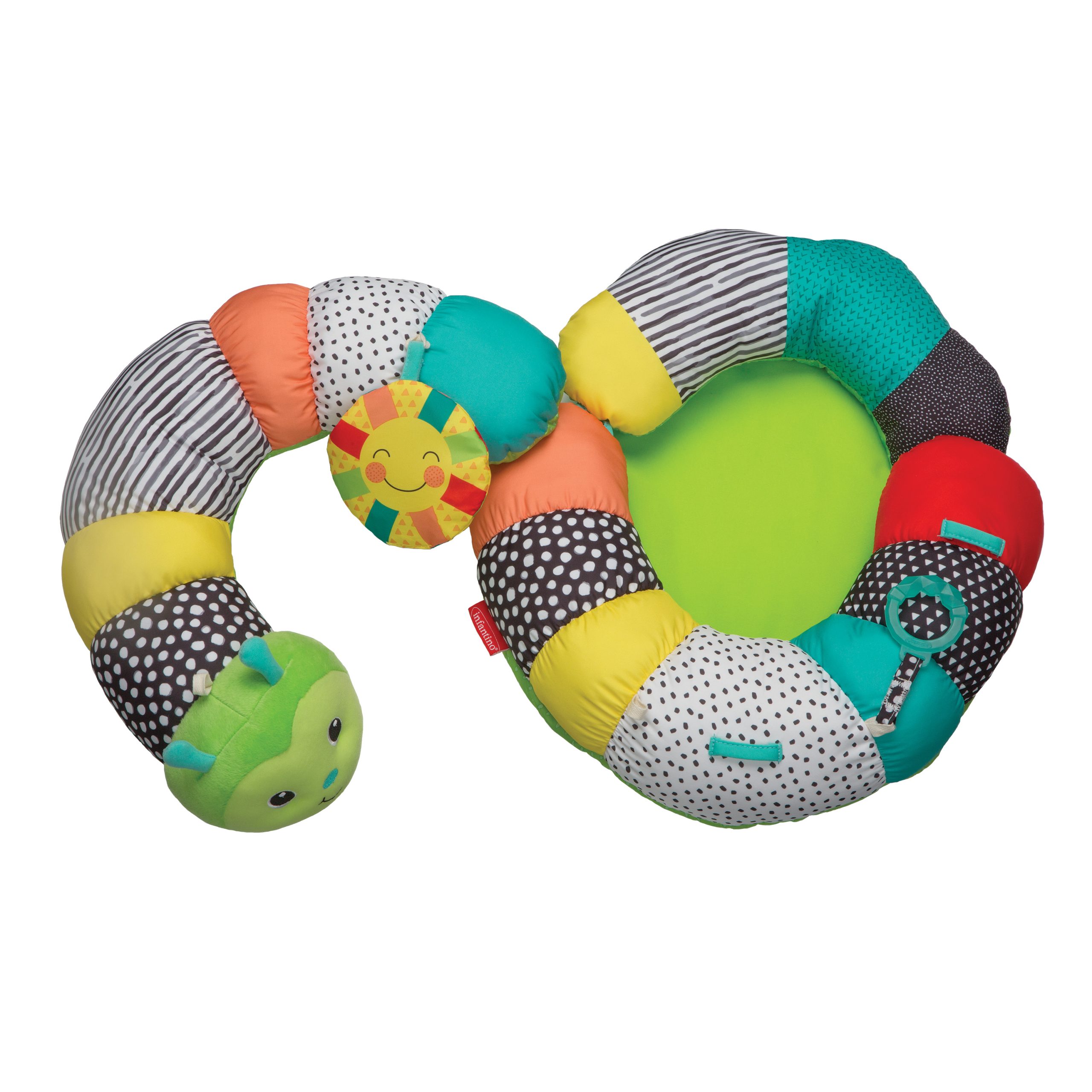 Infantino – Kūdikių žaislas-pagalvėlė „Vikšrelis“ - Image 3