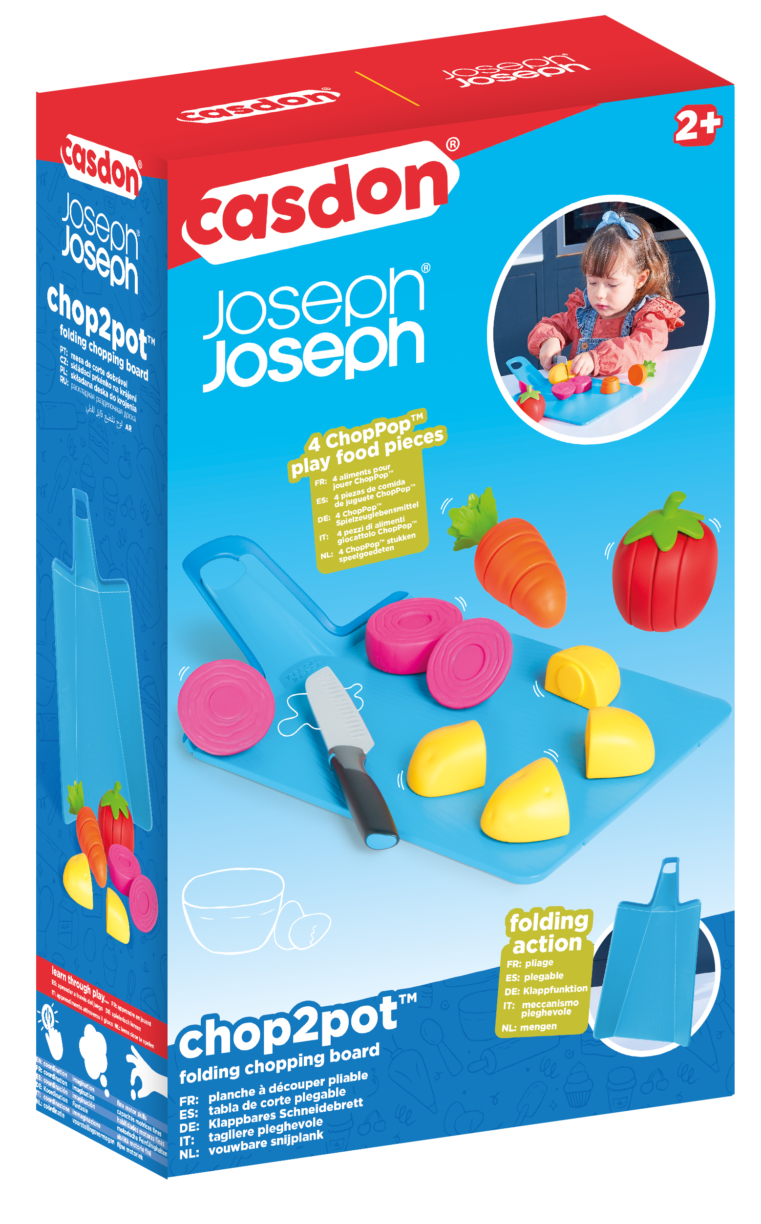 Joseph Joseph - Daržovių pjaustymo rinkinys