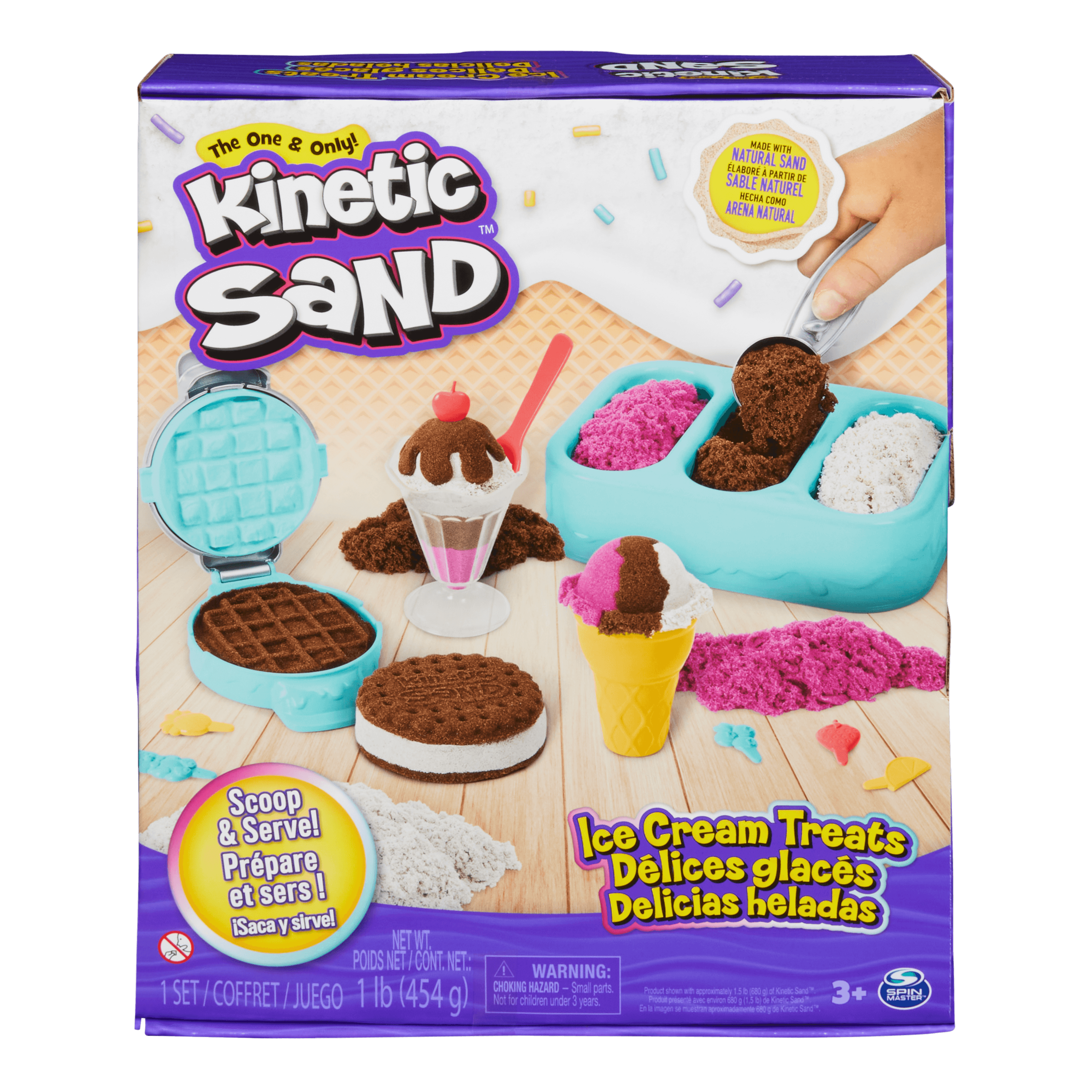 Kinetic Sand – Rinkinys „Ledų desertai“ - Image 2