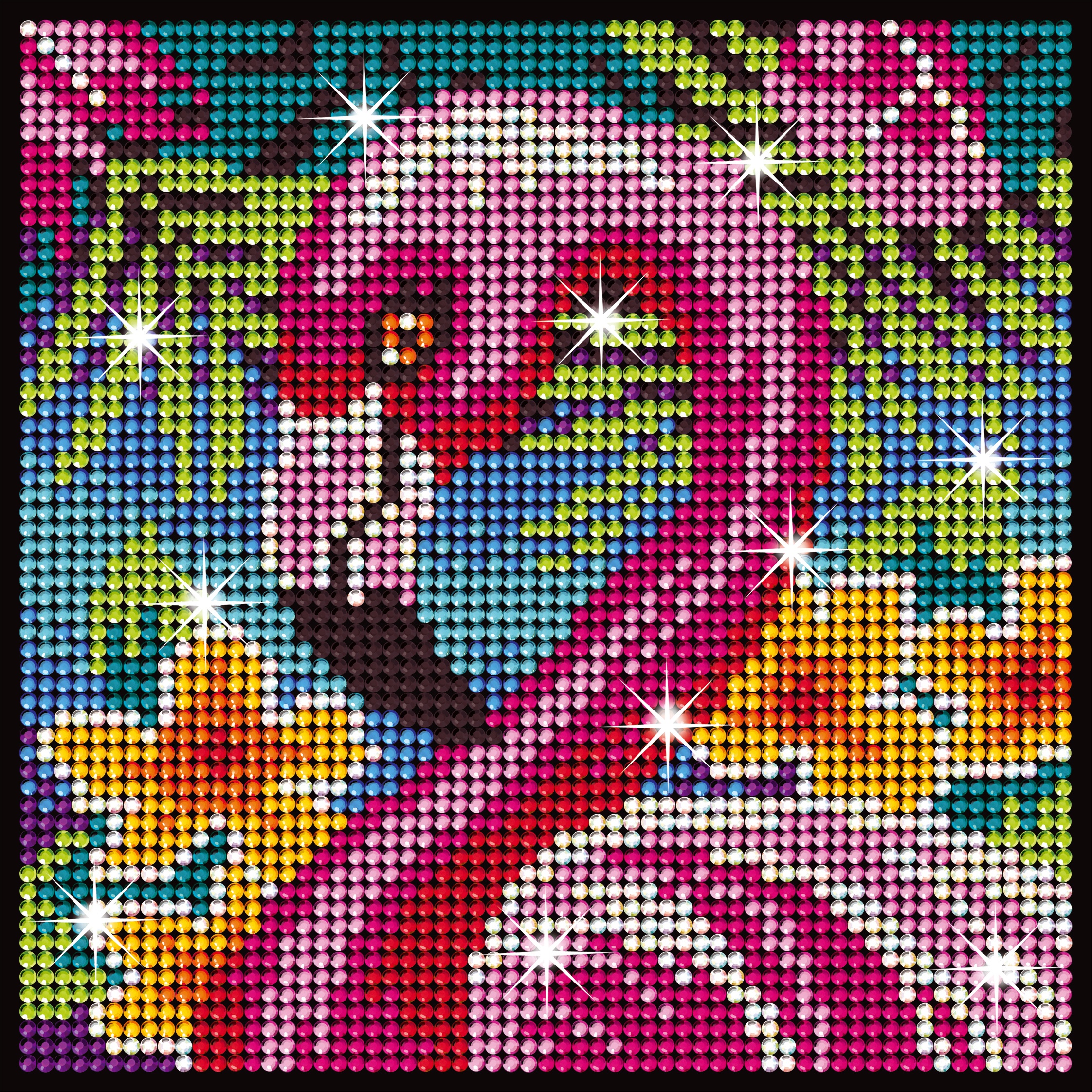 Kitfix DIY – Deimančiukų menas „Flamingas“ - Image 2