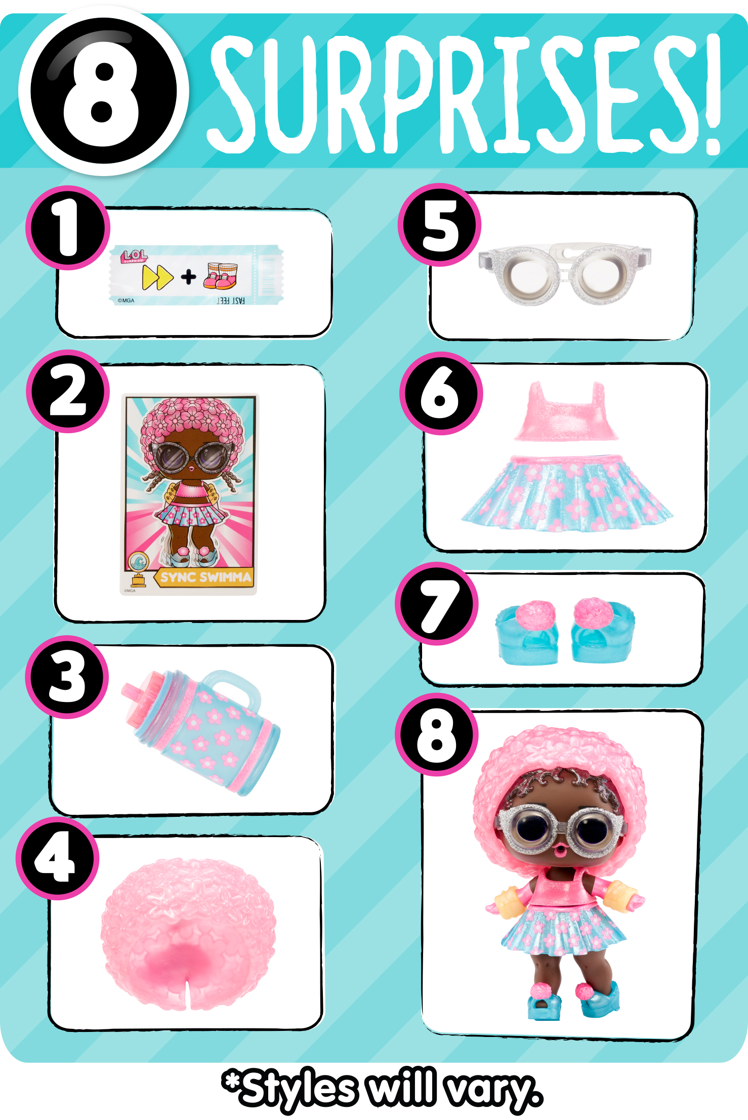 L.O.L. Surprise – Lėlytė All Star Sports - Image 6
