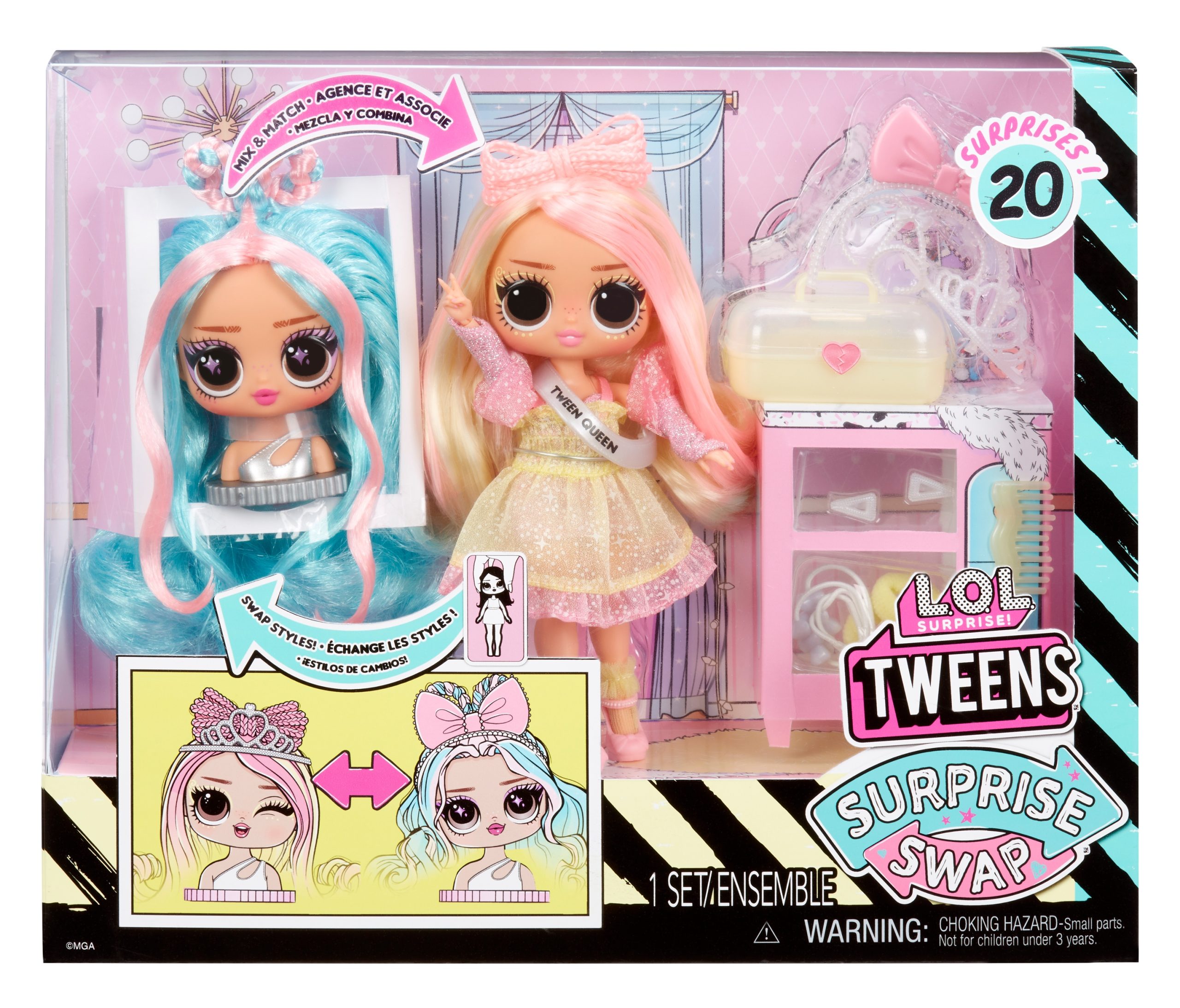 L.O.L. Surprise – Swap Lėlytė Tweens Fashion - 25 cm