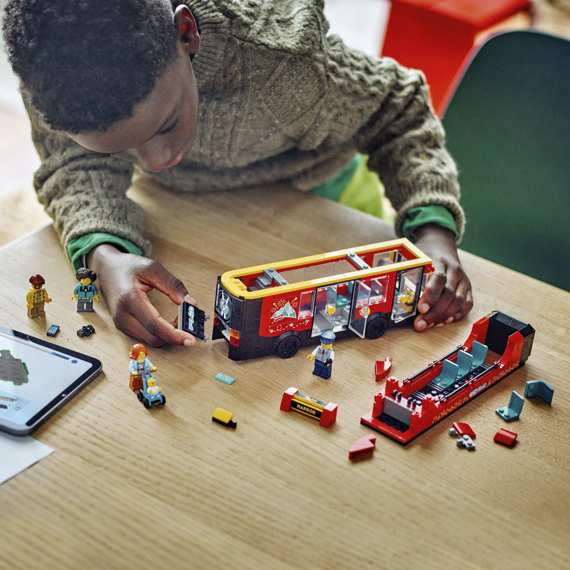LEGO City - Raudonas dviaukštis apžvalgos autobusas - Image 5